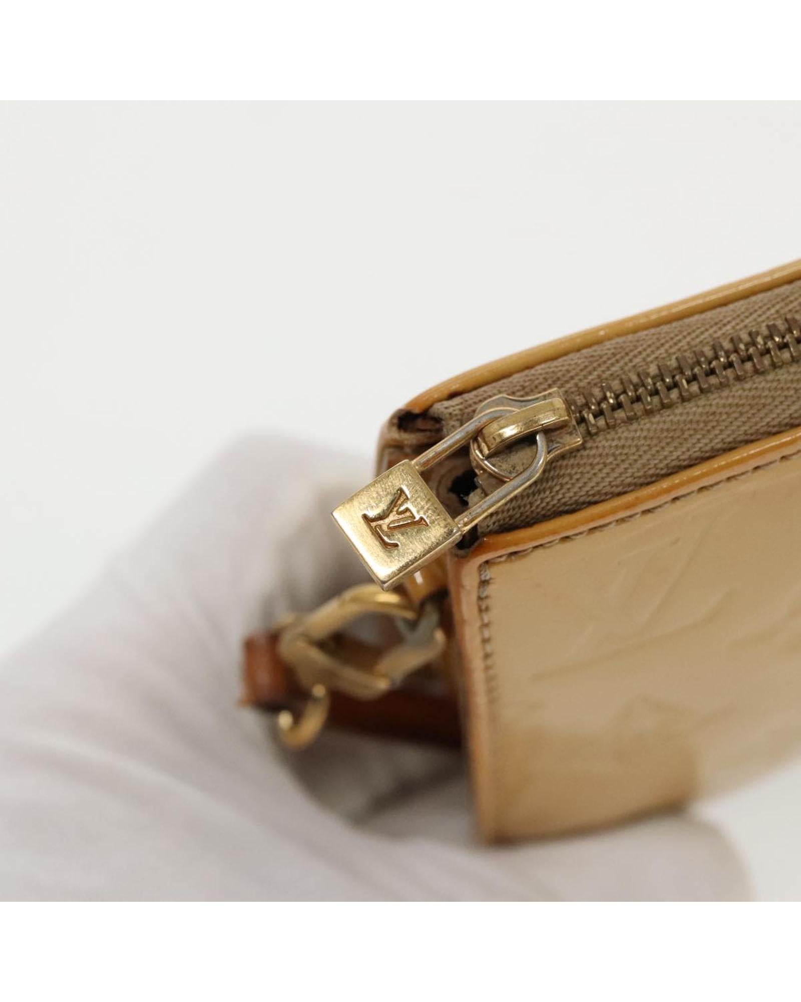 Monogram Vernis Patent Leather Accessory Pouch