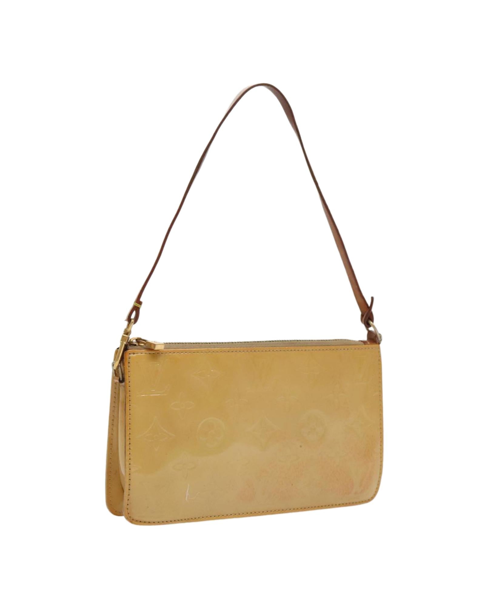 Monogram Vernis Patent Leather Accessory Pouch