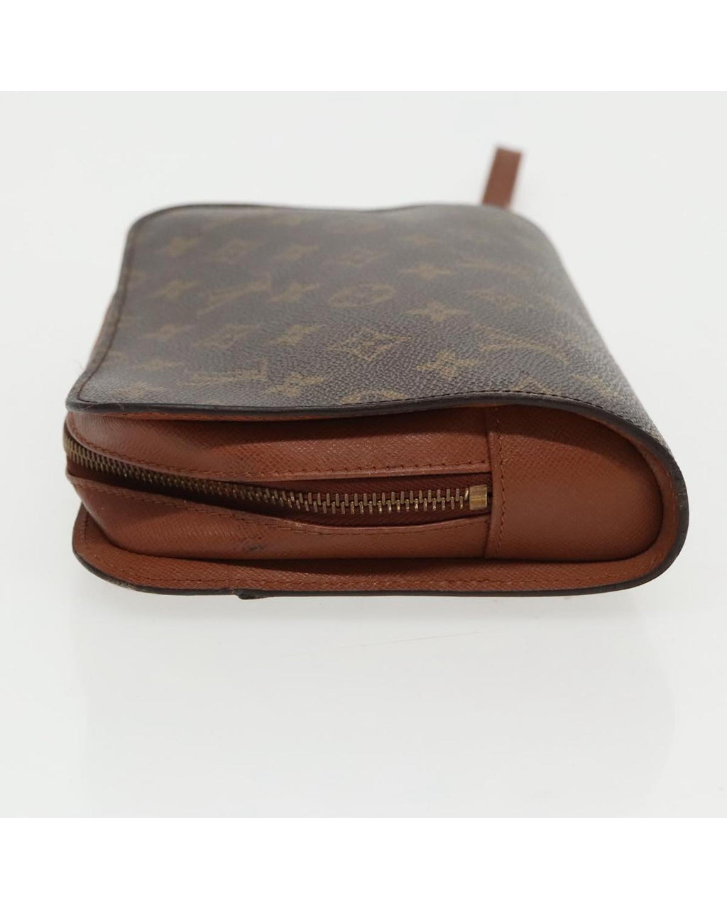Monogram Canvas Clutch Bag with  Vintage Design
