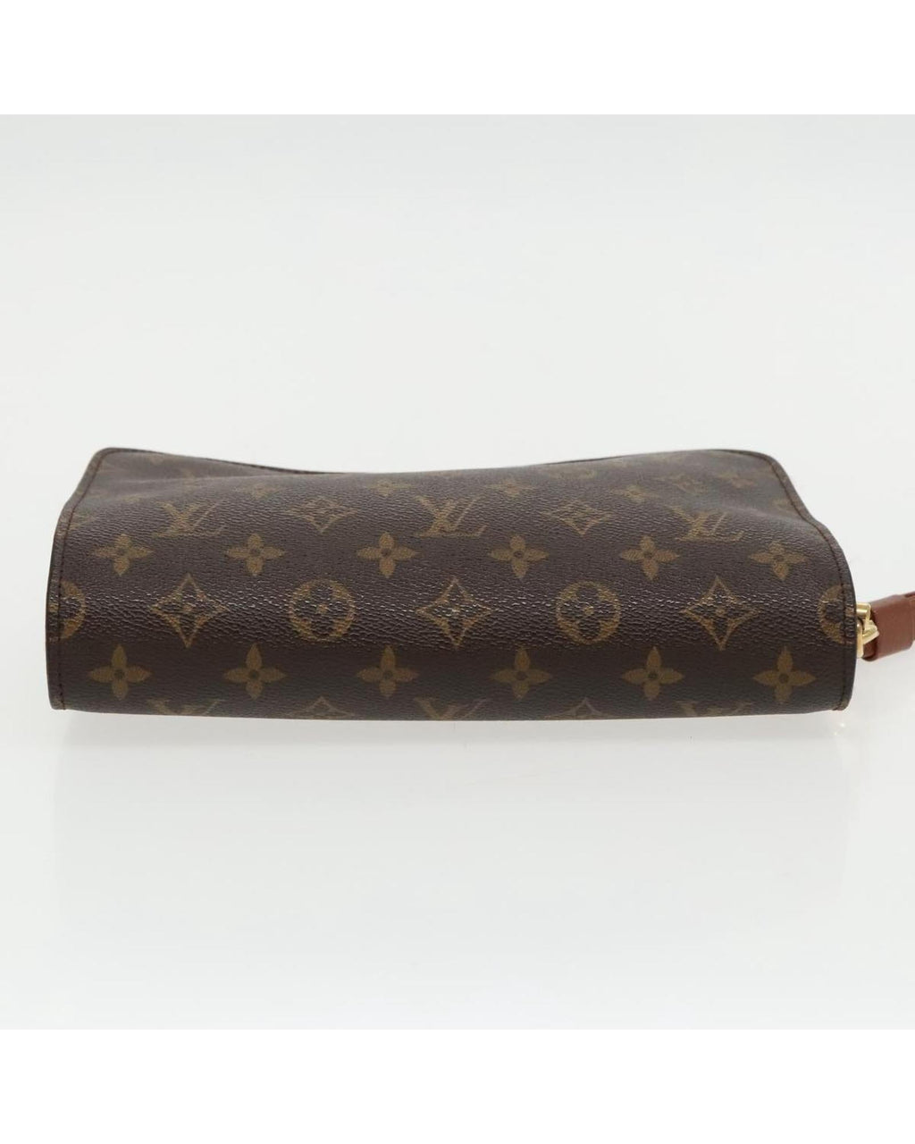 Monogram Canvas Clutch Bag with  Vintage Design