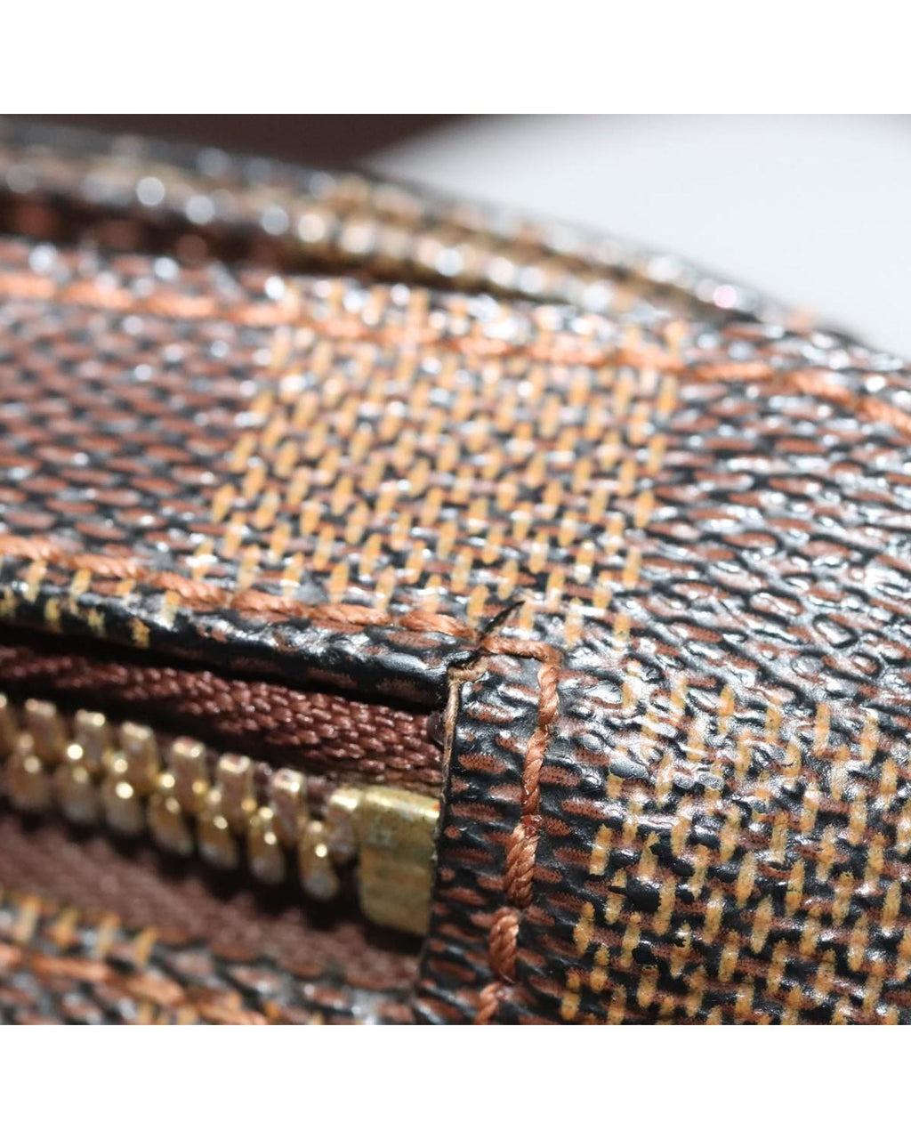 Damier Ebene Canvas Geronimos Shoulder Bag