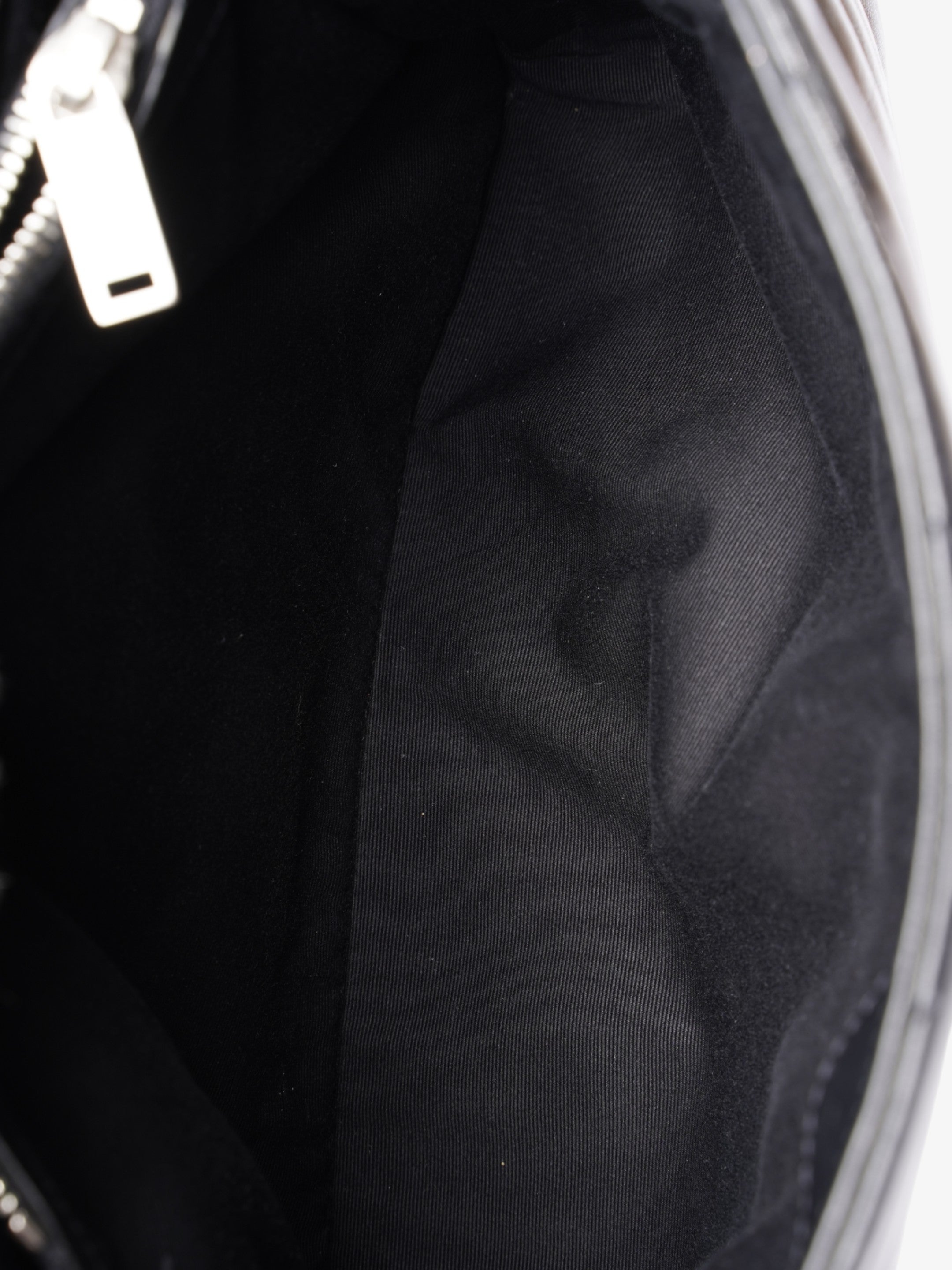 Saint Laurent Lou Lou Puffer Black Matelasse Leather Medium