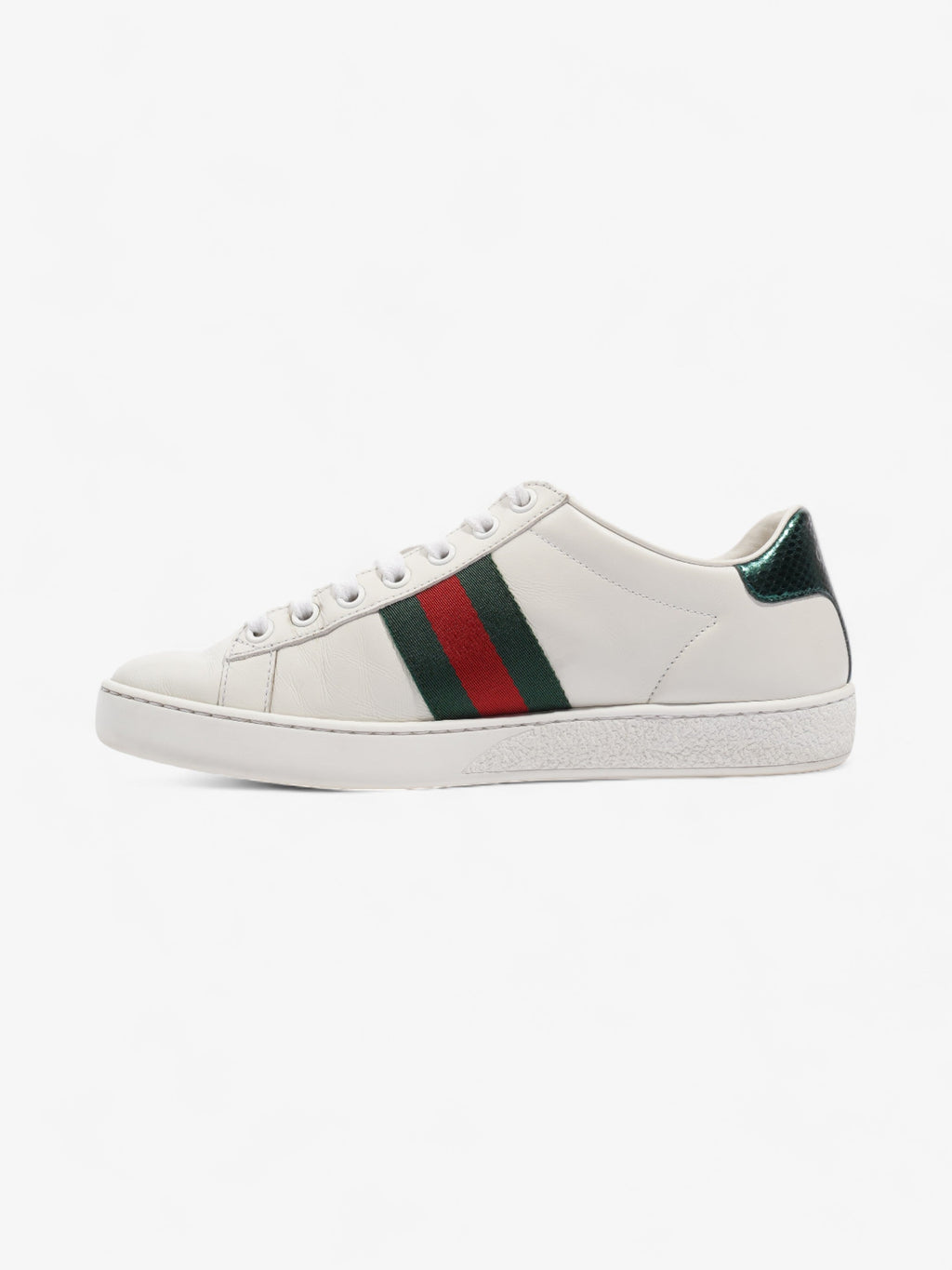 Gucci Ace Embroidered Bee White / Green / Red Leather EU 35.5 UK 2.5