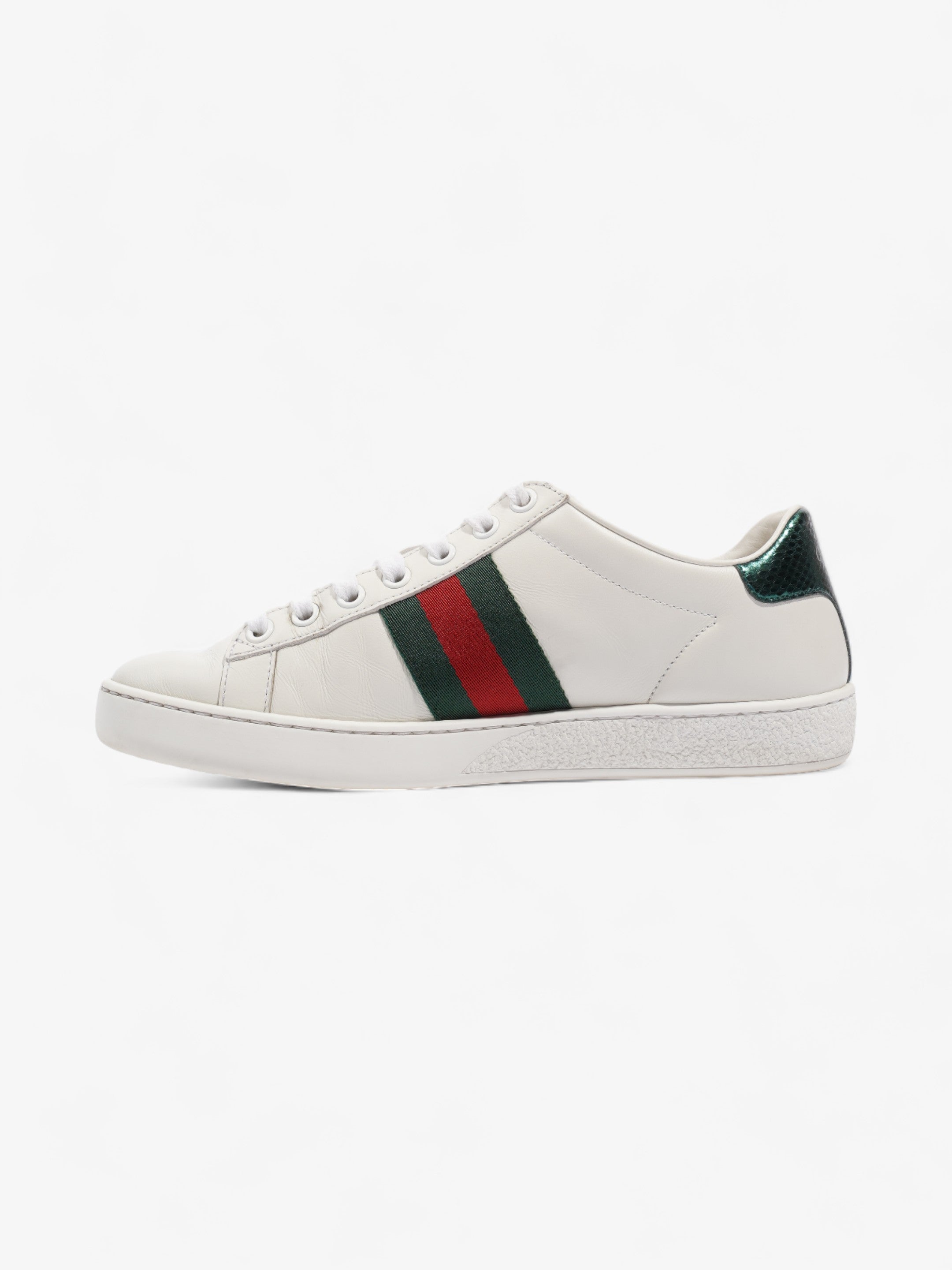 Gucci Ace Embroidered Bee White / Green / Red Leather EU 35.5 UK 2.5