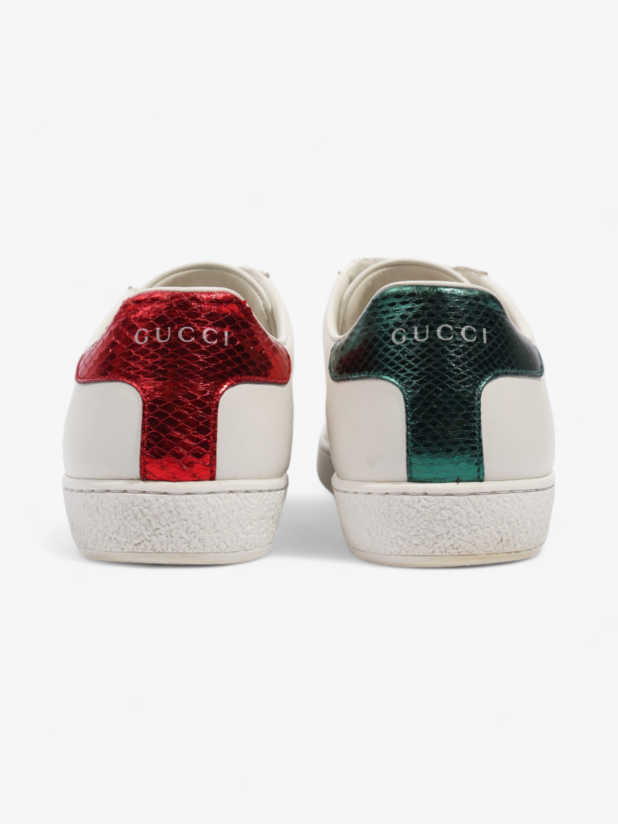 Gucci Ace Embroidered Bee White / Green / Red Leather EU 35.5 UK 2.5