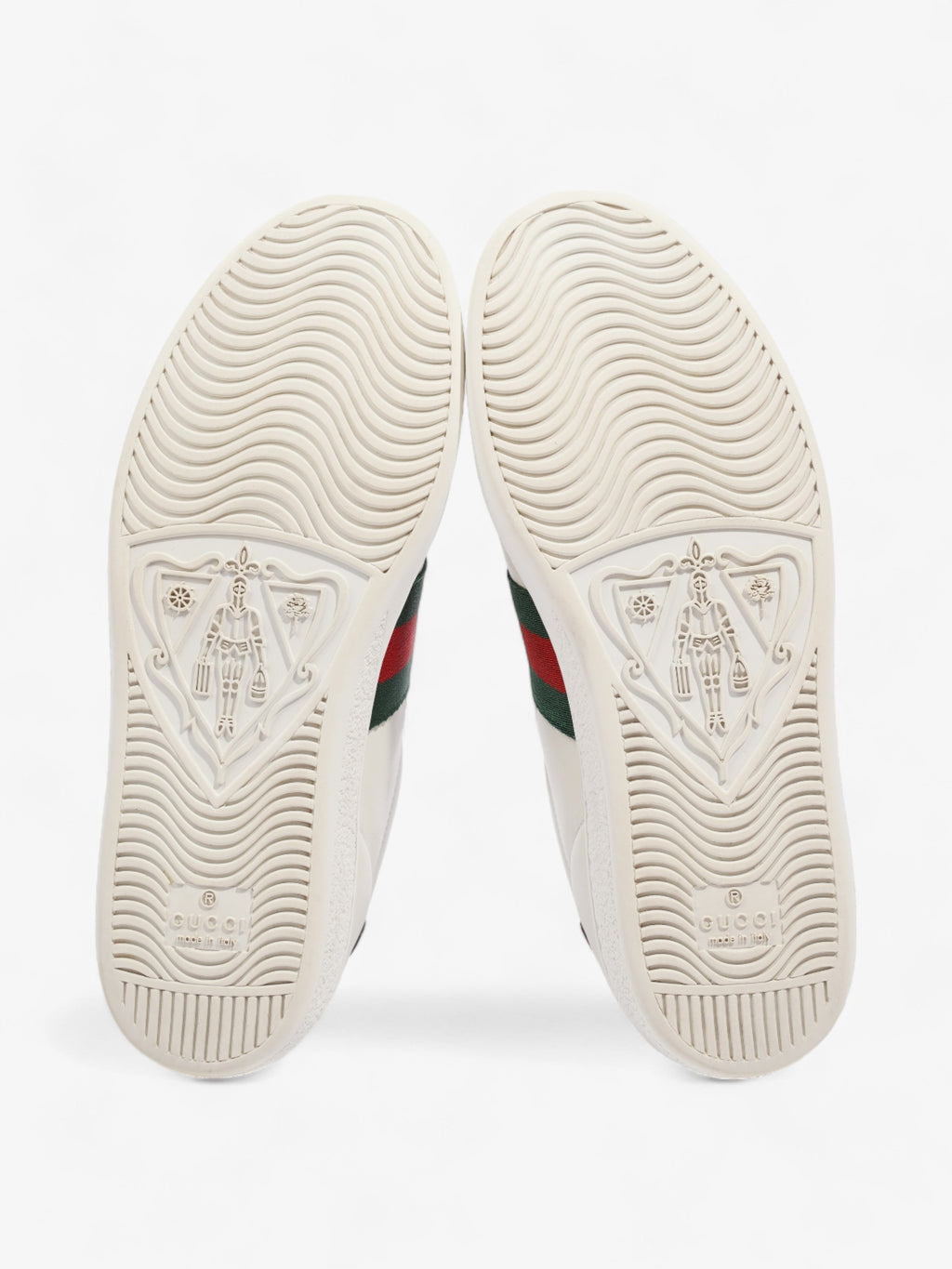 Gucci Ace Embroidered Bee White / Green / Red Leather EU 35.5 UK 2.5