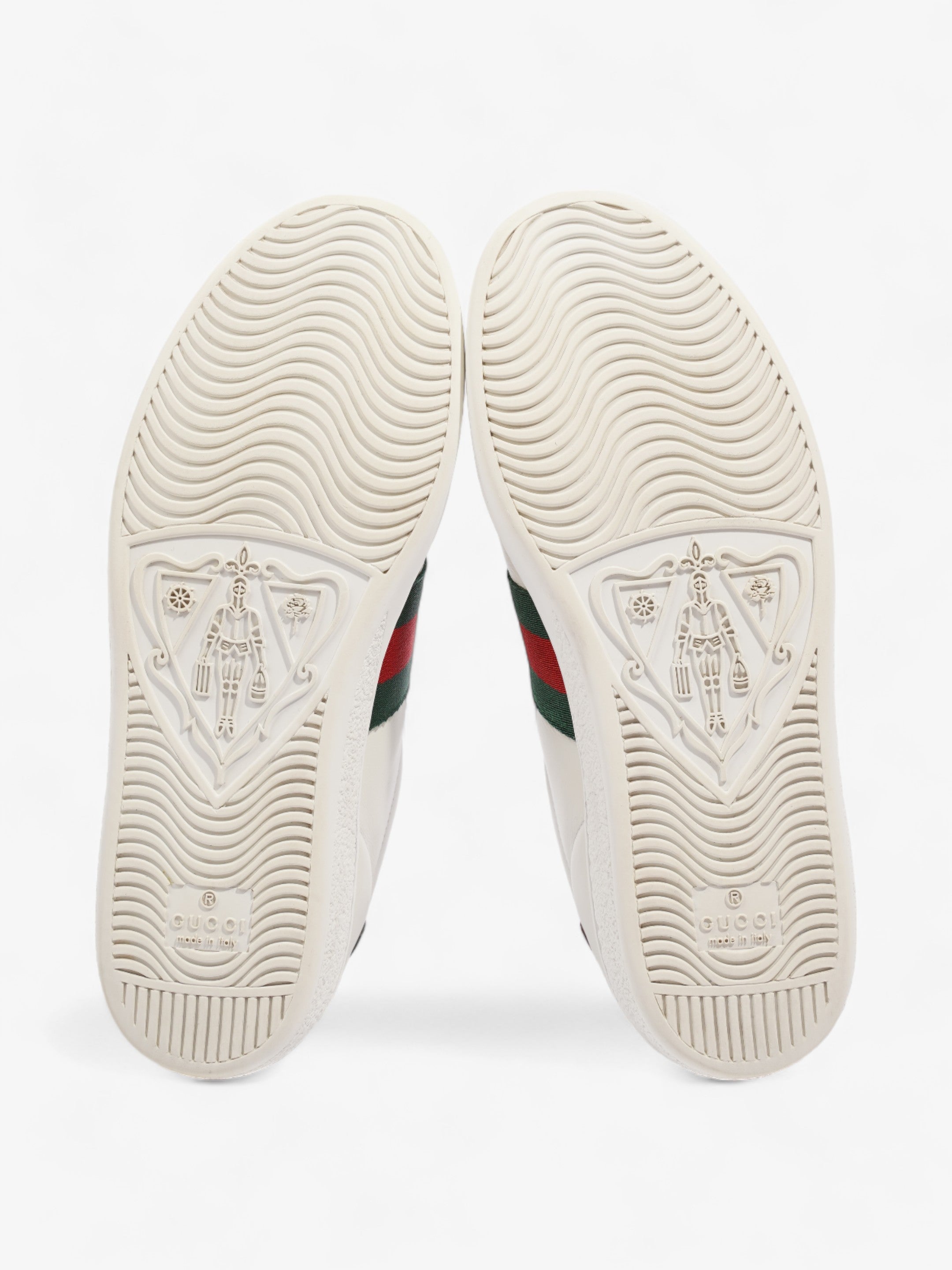 Gucci Ace Embroidered Bee White / Green / Red Leather EU 35.5 UK 2.5
