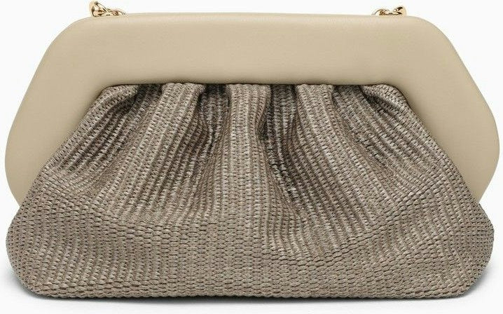 BEIGE BIOS CLUTCH WITH CHAIN