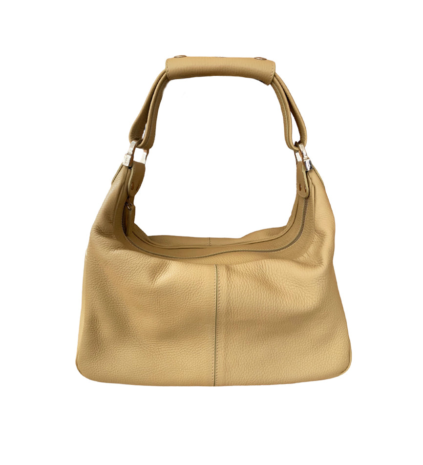 Todds Beige Leather Handbag