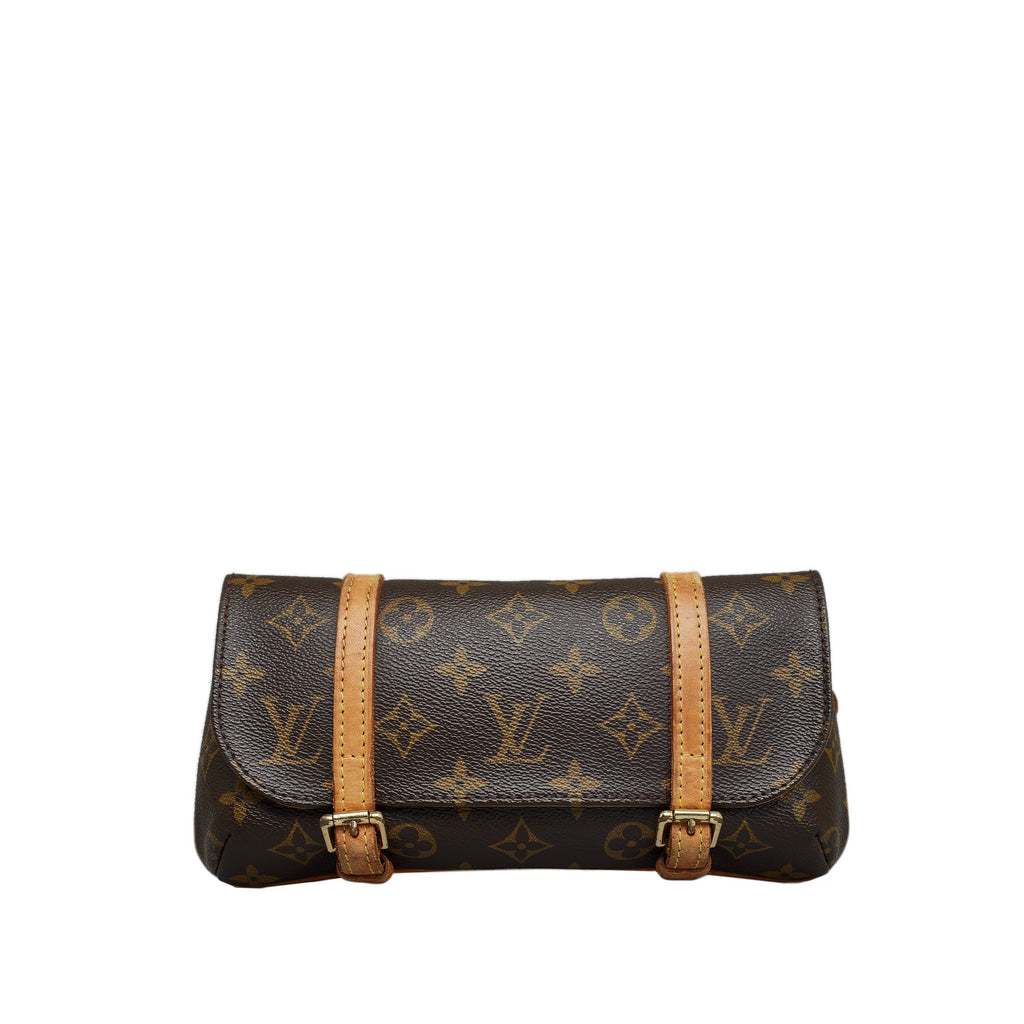 Brown Louis Vuitton Monogram Marelle Pochette Belt Bag