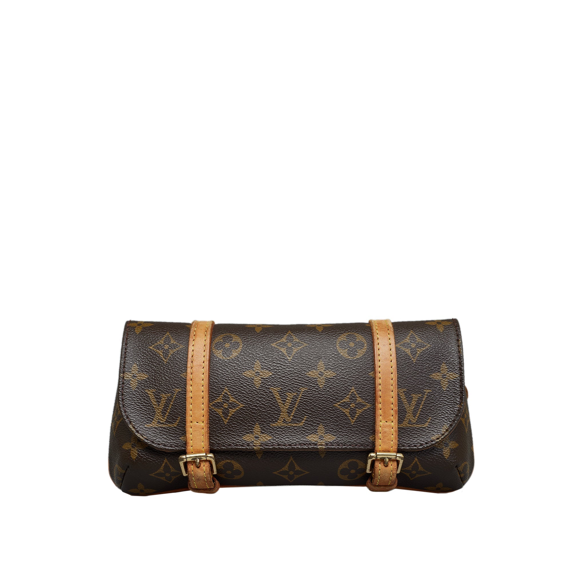Brown Louis Vuitton Monogram Marelle Pochette Belt Bag
