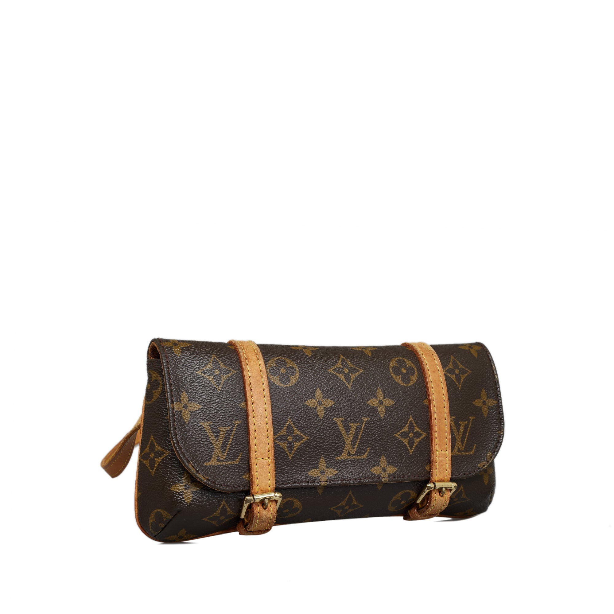 Brown Louis Vuitton Monogram Marelle Pochette Belt Bag