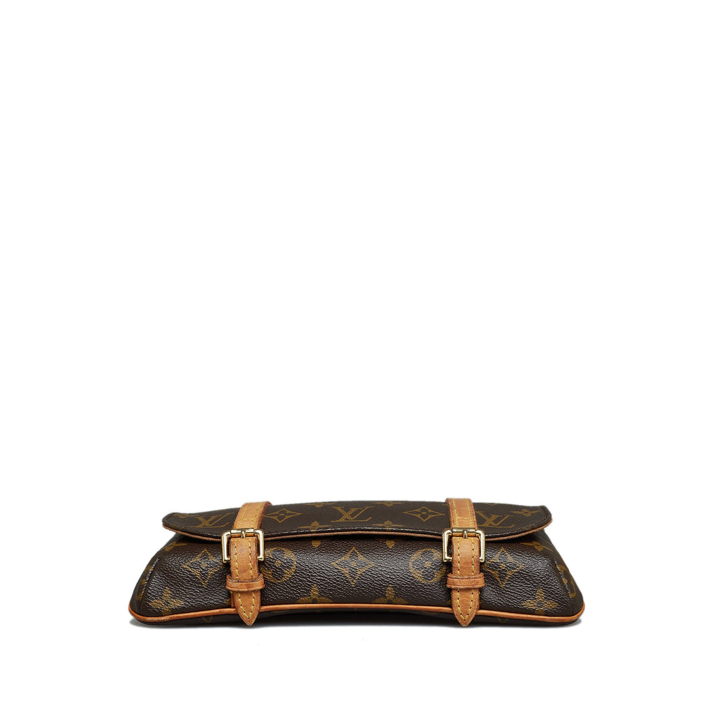Brown Louis Vuitton Monogram Marelle Pochette Belt Bag
