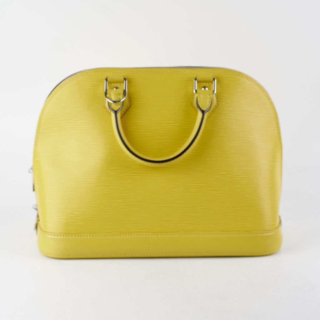 Louis Vuitton PM Alma Epi Yellow