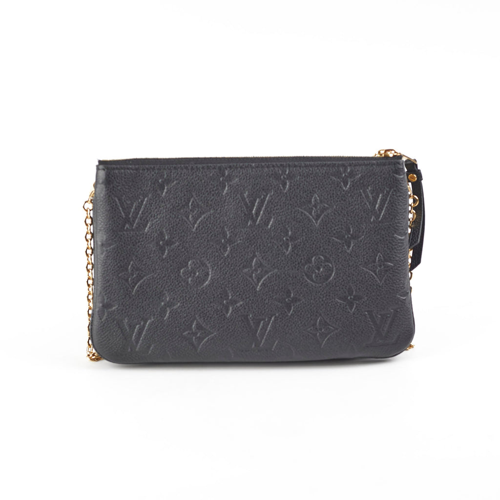 Louis Vuitton Double Zip Empriente Black
