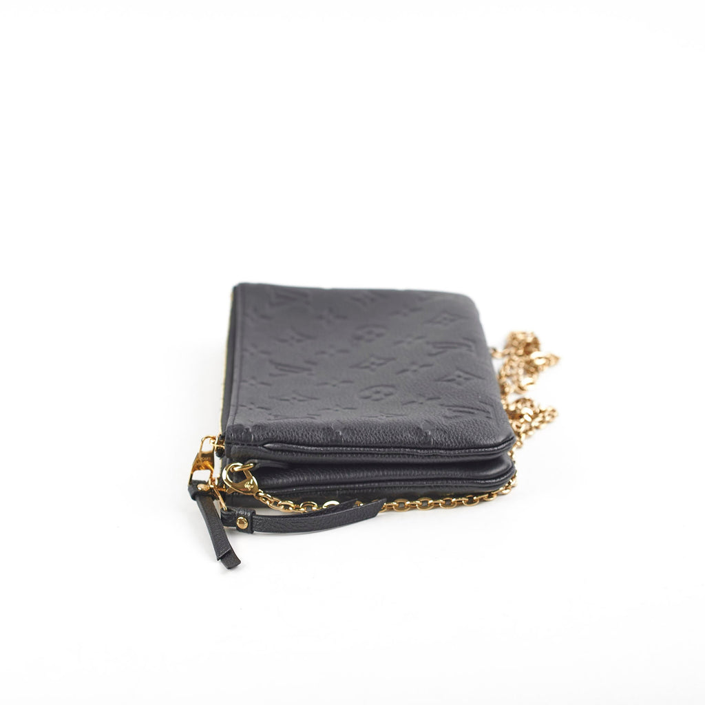 Louis Vuitton Double Zip Empriente Black