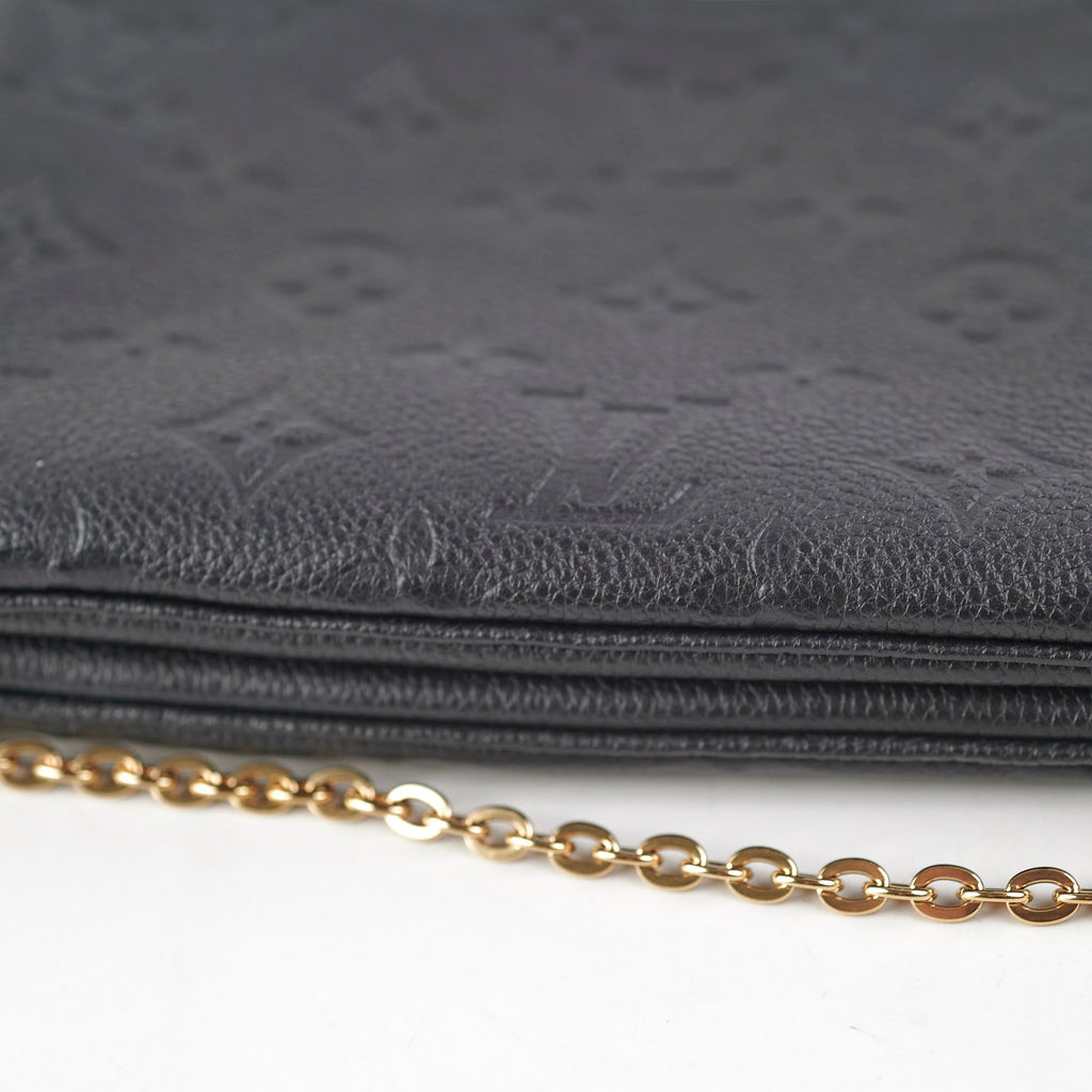 Louis Vuitton Double Zip Empriente Black
