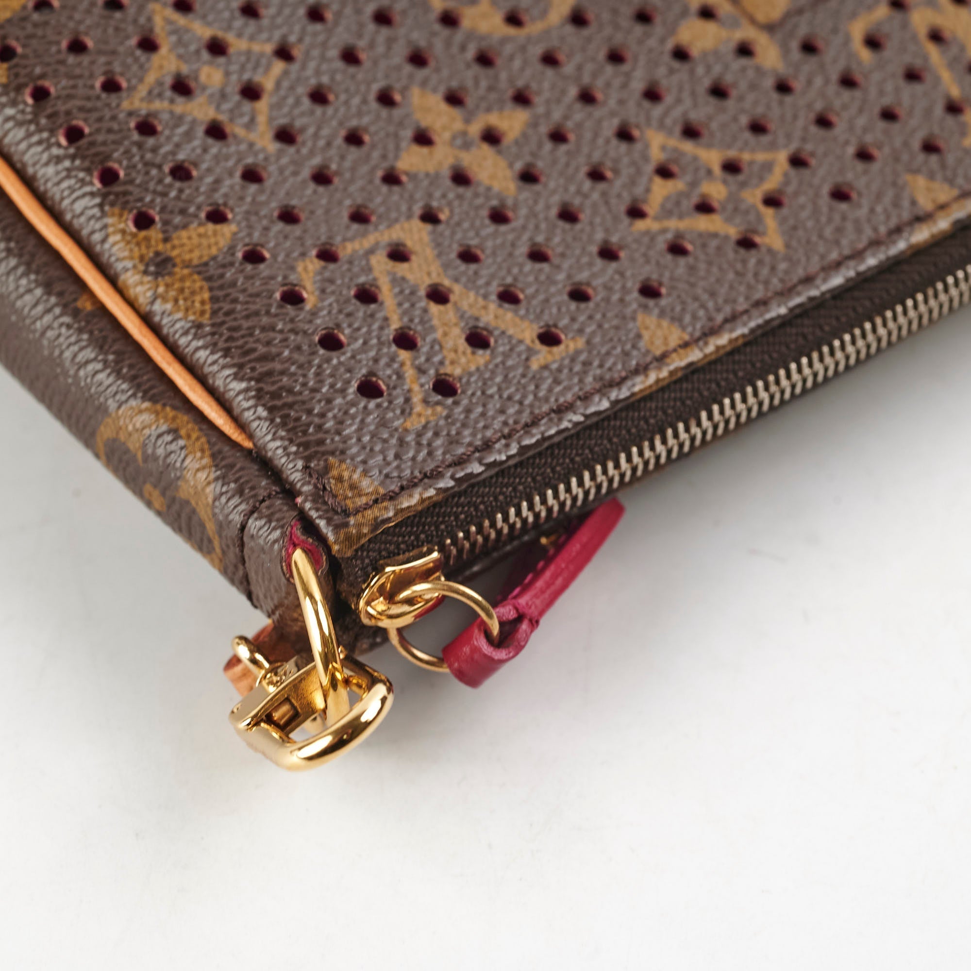 Louis Vuitton Pochette Accessories Monogram with Charm