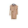 Louis Vuitton Belted Double Face Hooded Wrap Coat  Size 36