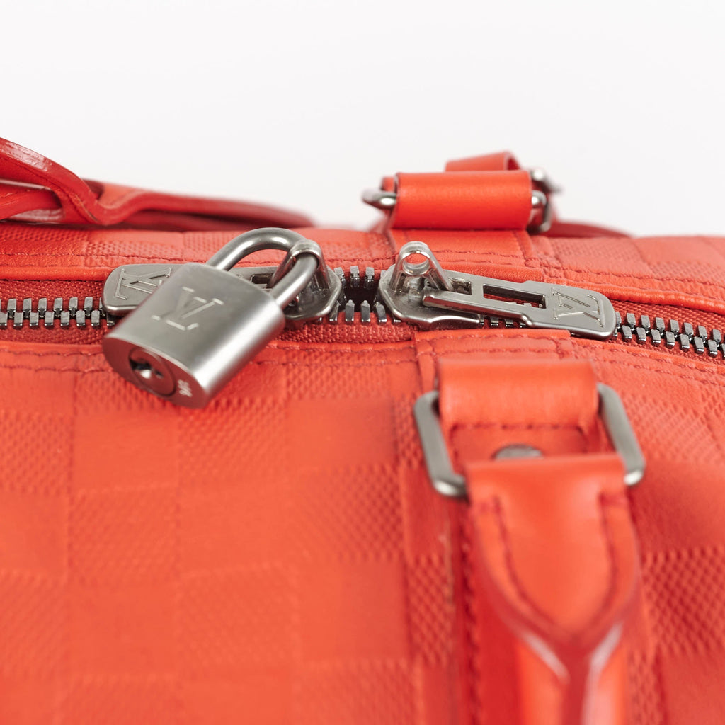 Louis Vuitton Keepall Bandouliere 45 Infini Red
