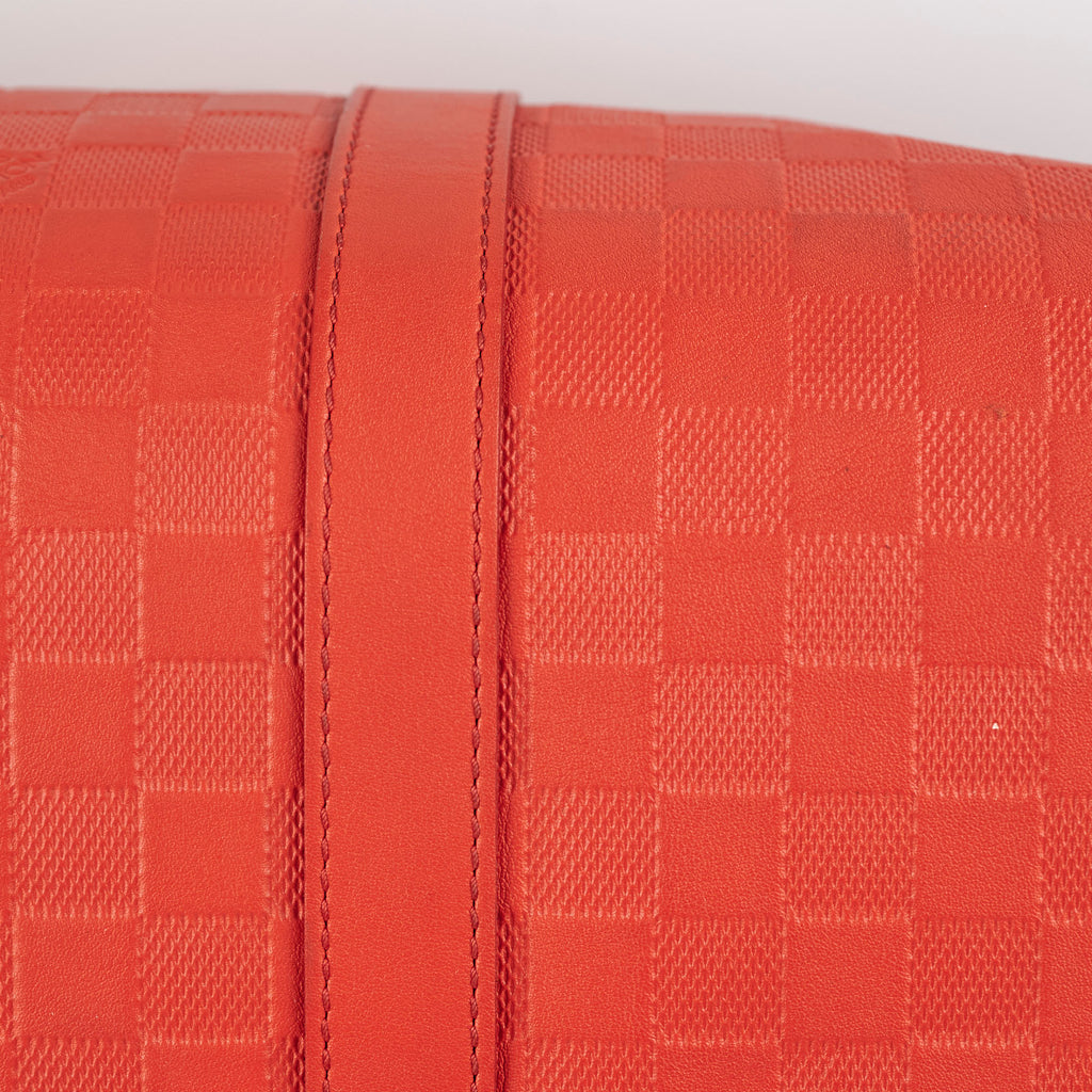 Louis Vuitton Keepall Bandouliere 45 Infini Red