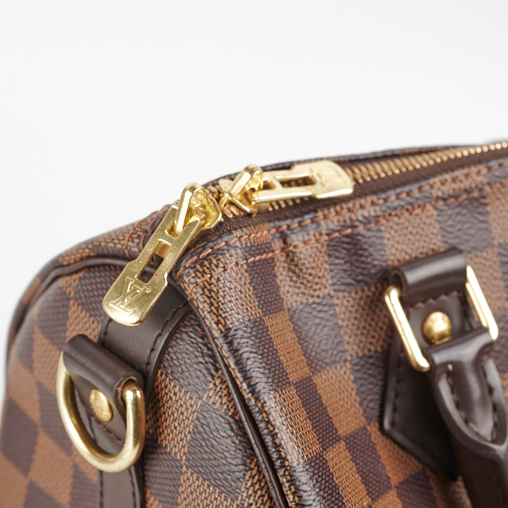 Louis Vuitton Speedy 25 Bandoulliere Damier Ebene