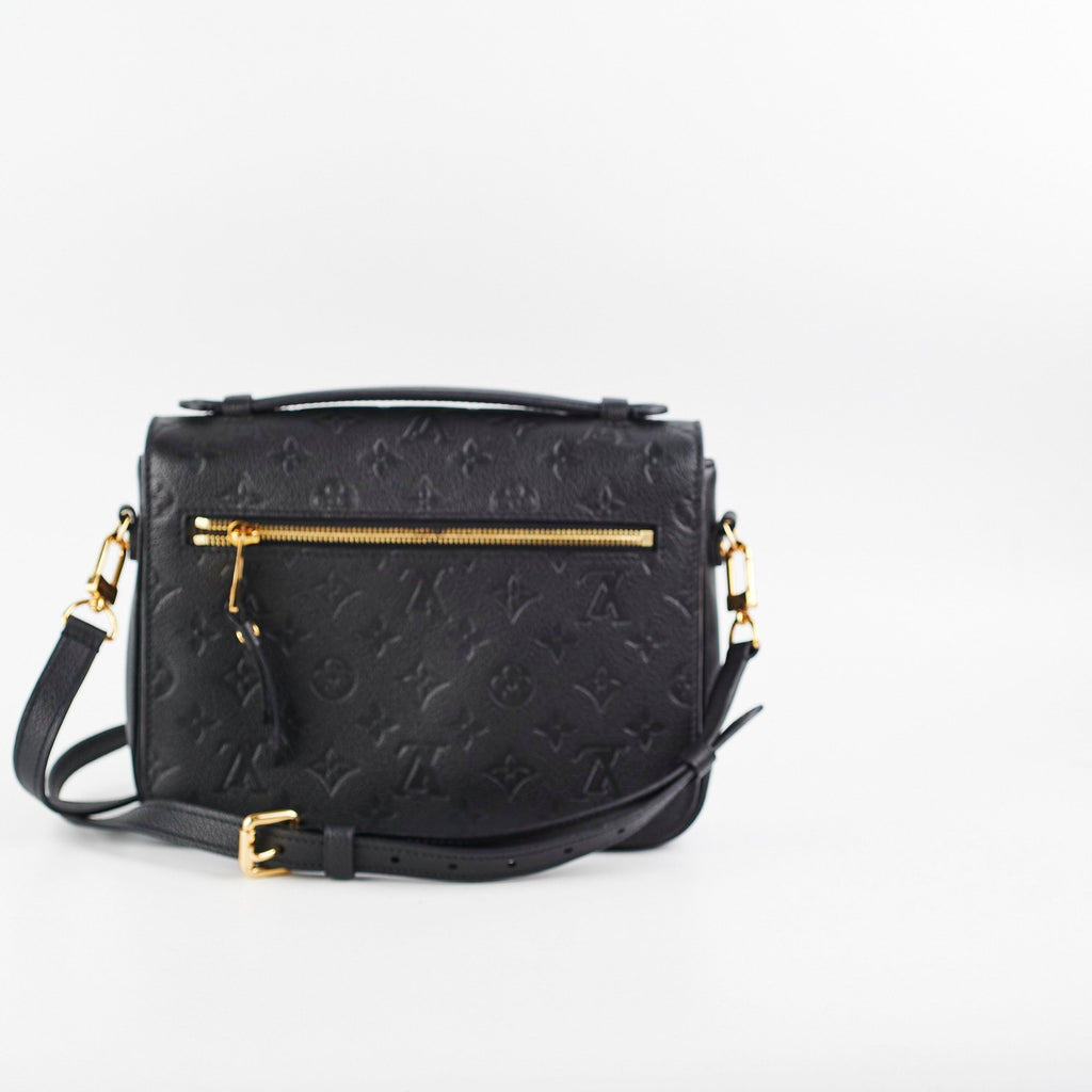 Louis Vuitton Pochette Metis Empreinte Black