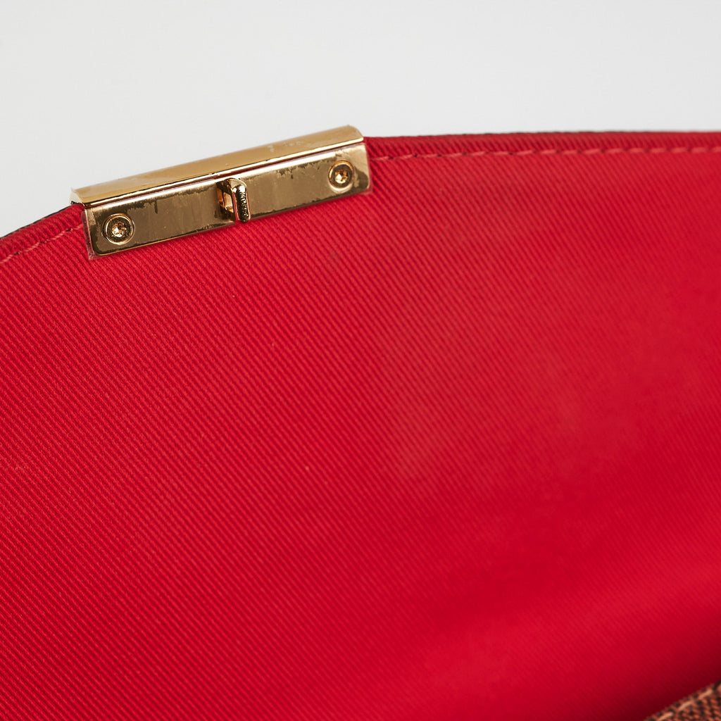 Louis Vuitton Croisette Damier Ebene Crossbody Bag