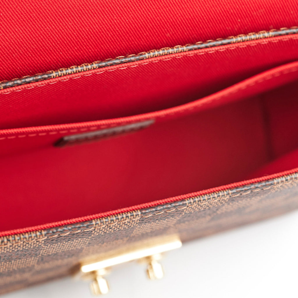 Louis Vuitton Croisette Damier Ebene Crossbody Bag