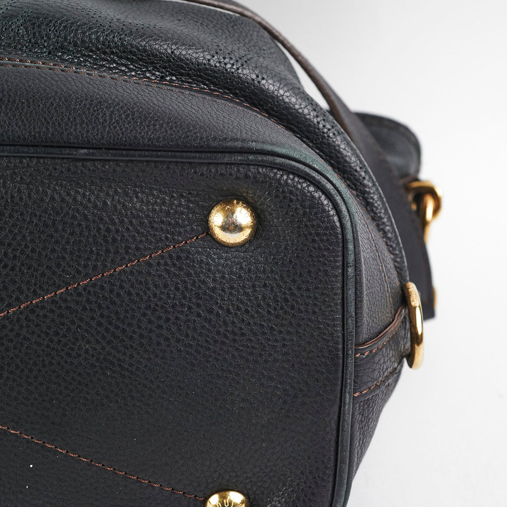 Louis Vuitton Mahina Tote Black