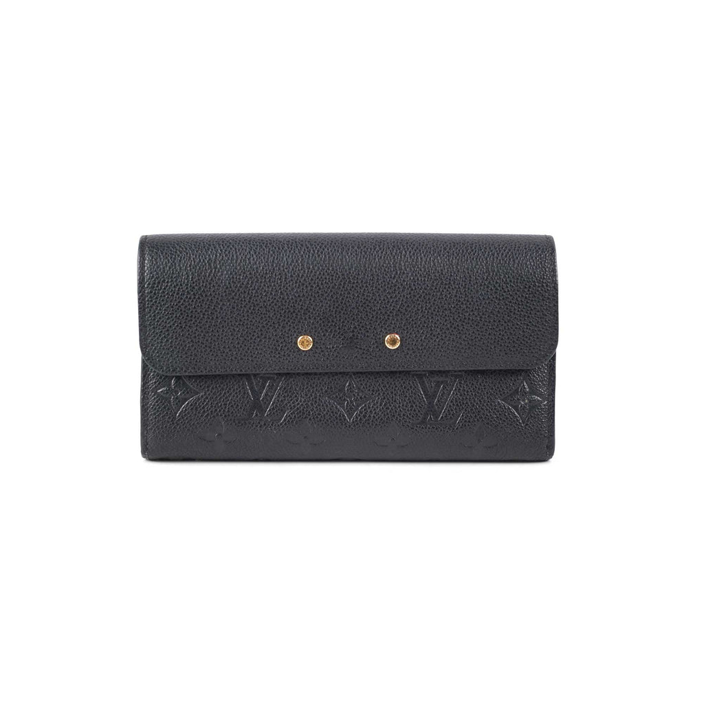 Louis Vuittonn Long Wallet Black