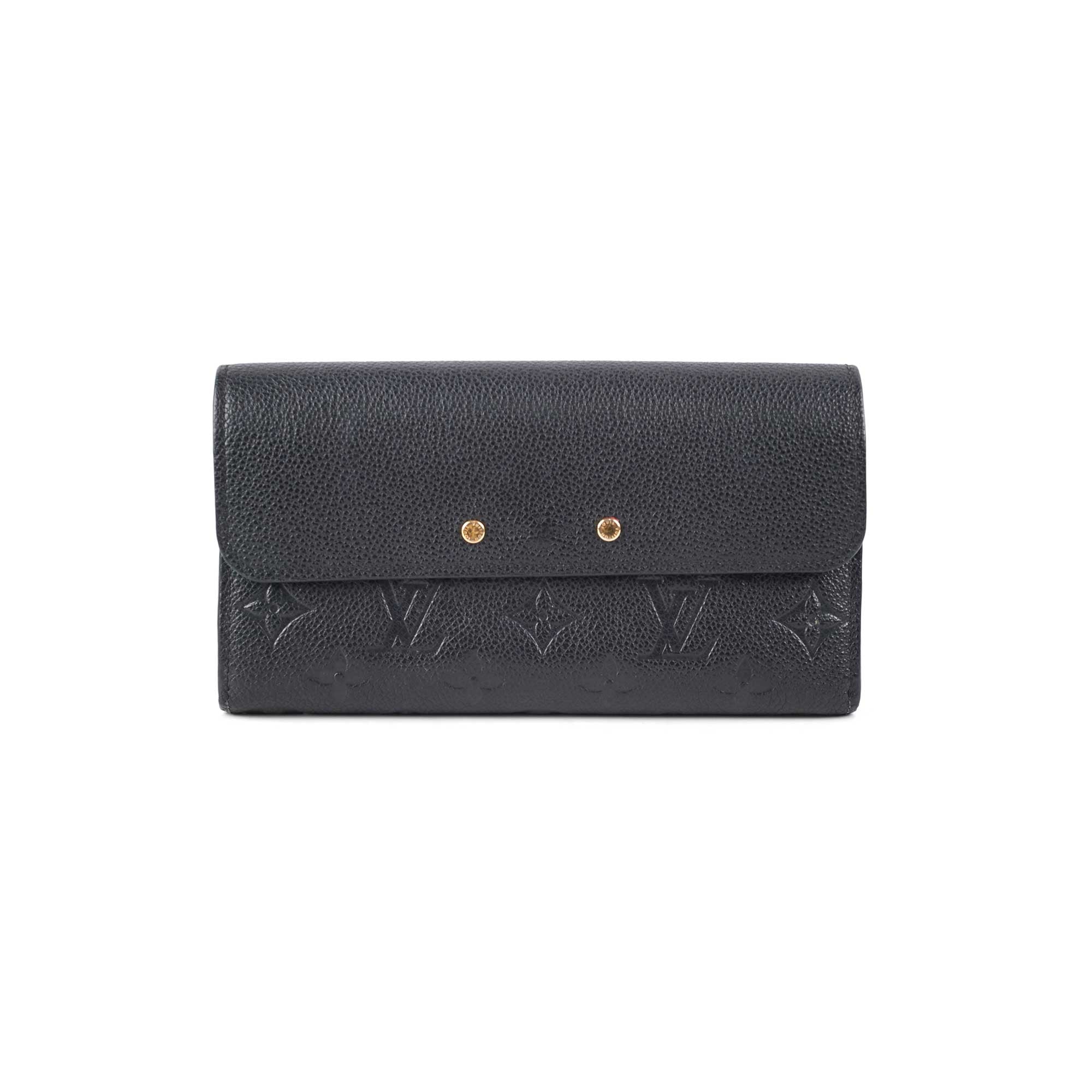 Louis Vuittonn Long Wallet Black