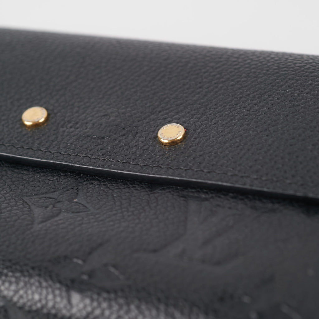 Louis Vuittonn Long Wallet Black