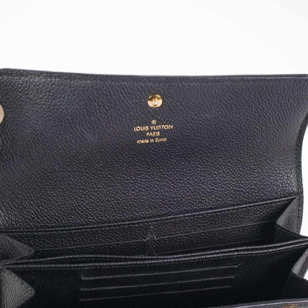 Louis Vuittonn Long Wallet Black
