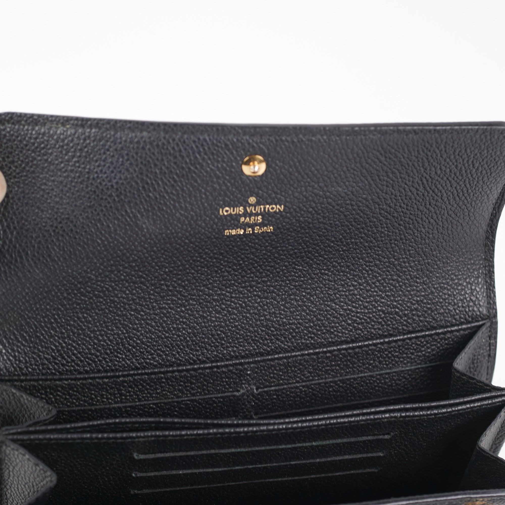 Louis Vuittonn Long Wallet Black