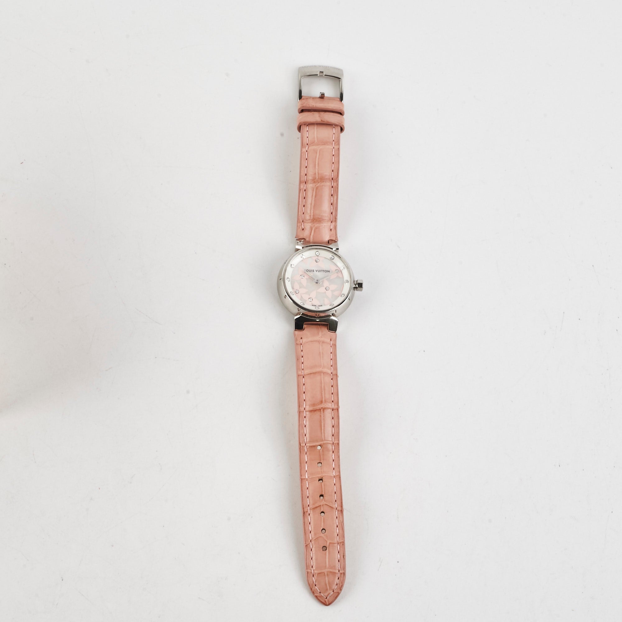 Louis Vuitton Tambour Pink Watch