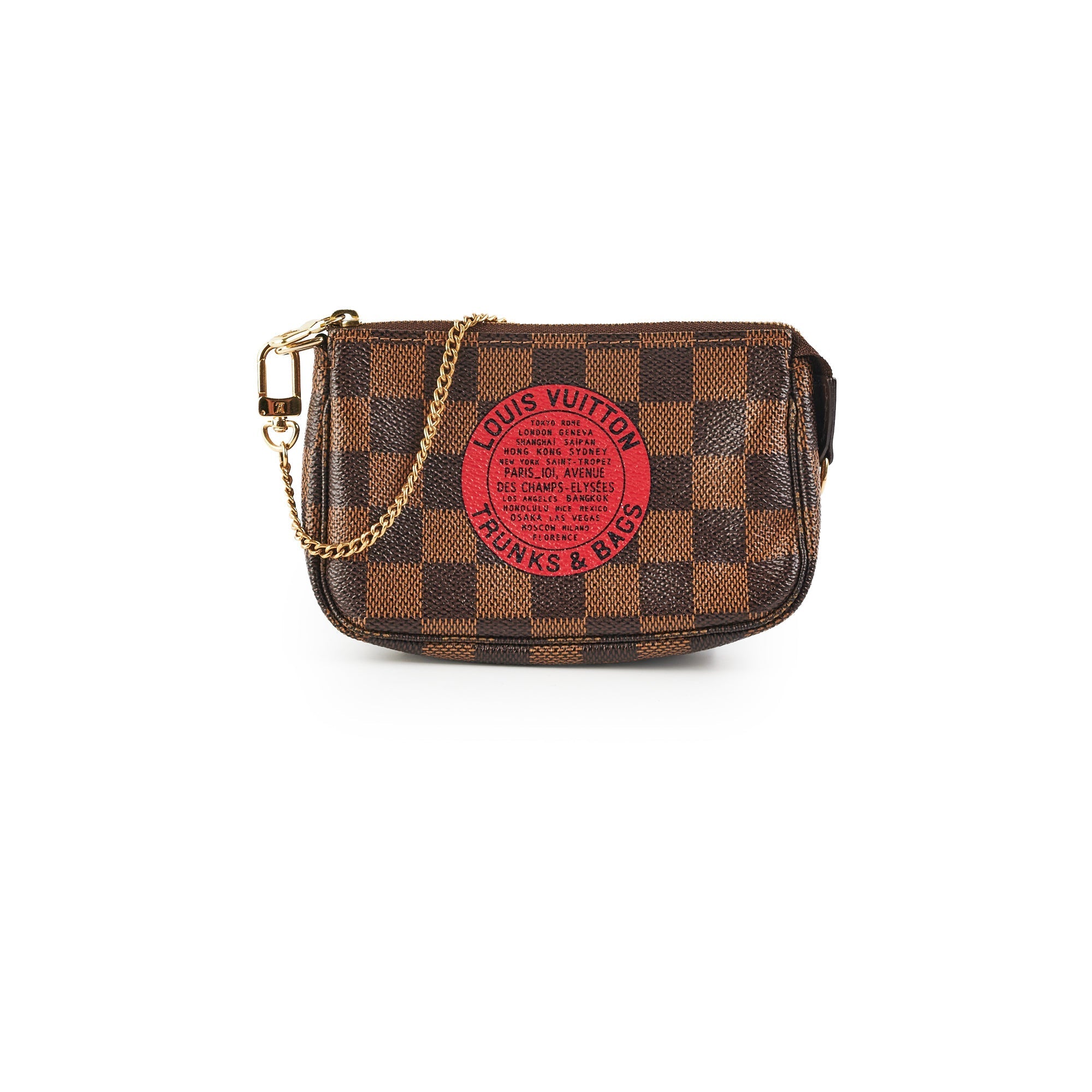 Louis Vuitton Mini Pochette Monogram Trunks & Bags
