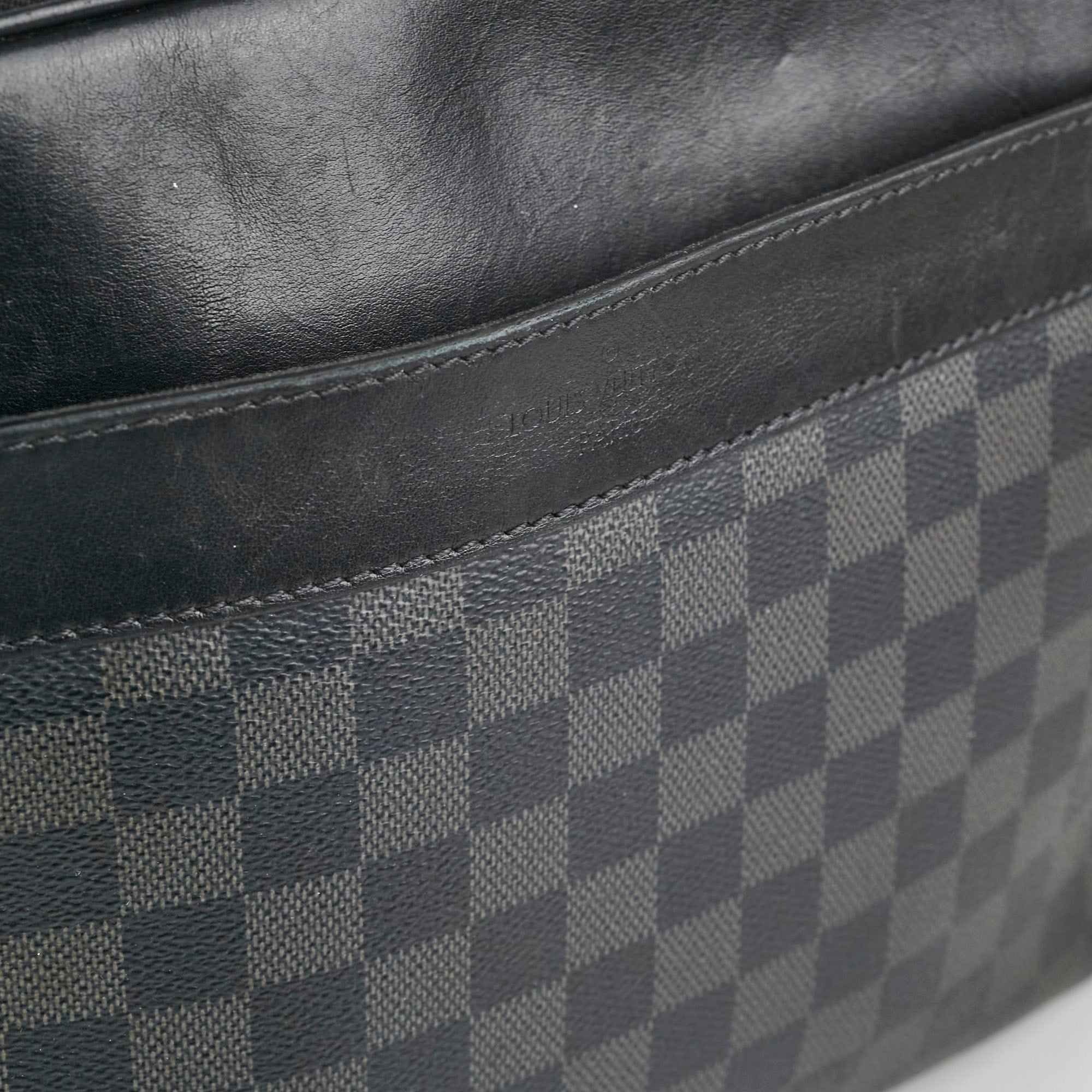 Louis Vuitton Mens Crossbody Bag Damier Eclipse