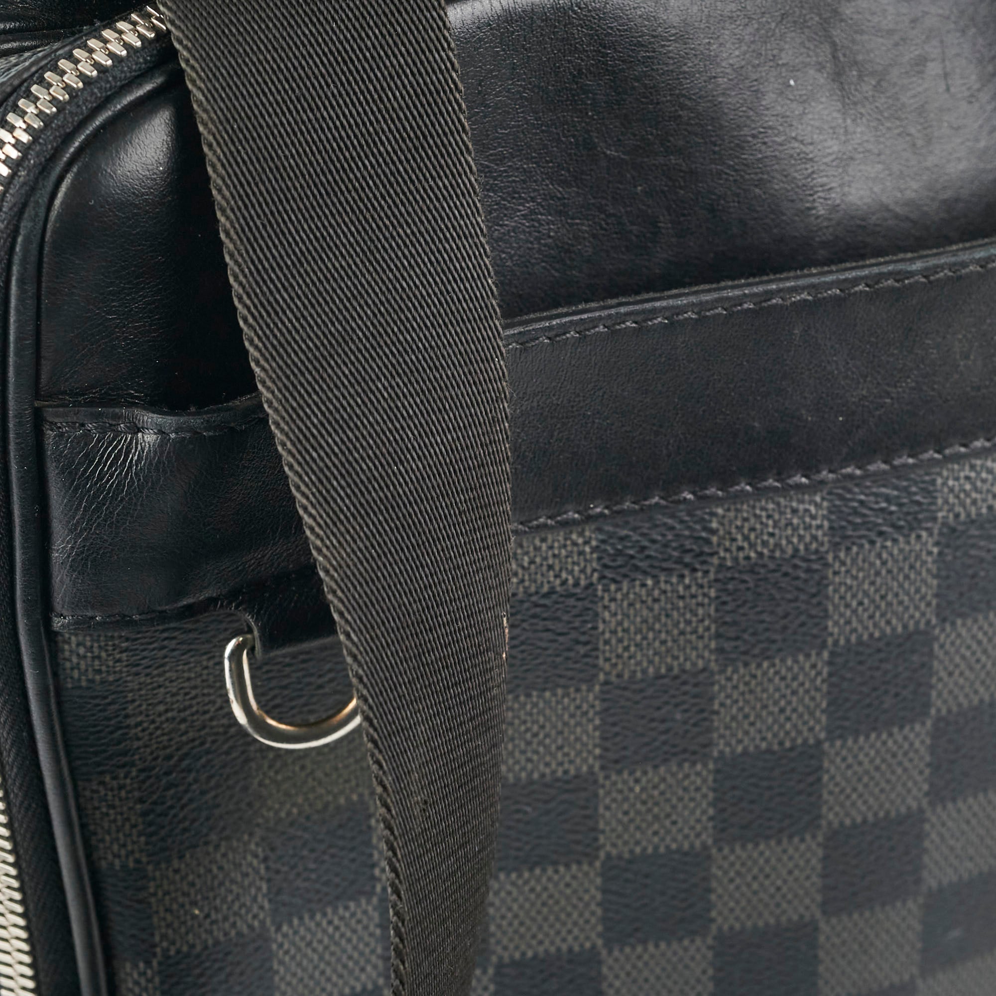 Louis Vuitton Mens Crossbody Bag Damier Eclipse