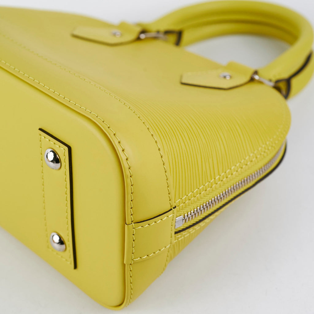 Louis Vuitton Alma BB Epi Yellow