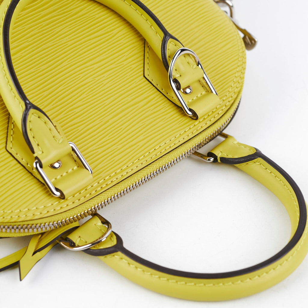 Louis Vuitton Alma BB Epi Yellow