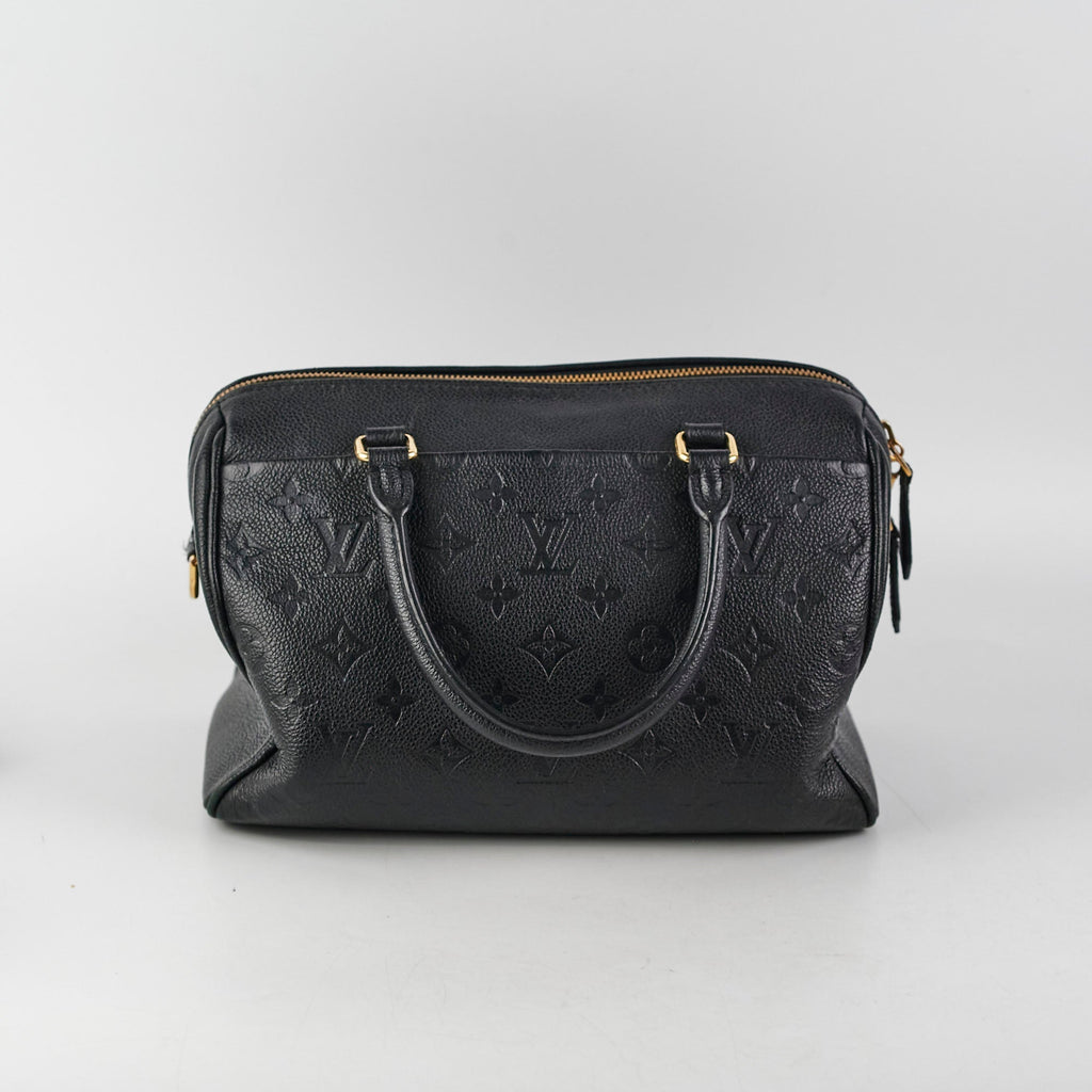 Louis Vuitton Speedy 25 Empriente Black