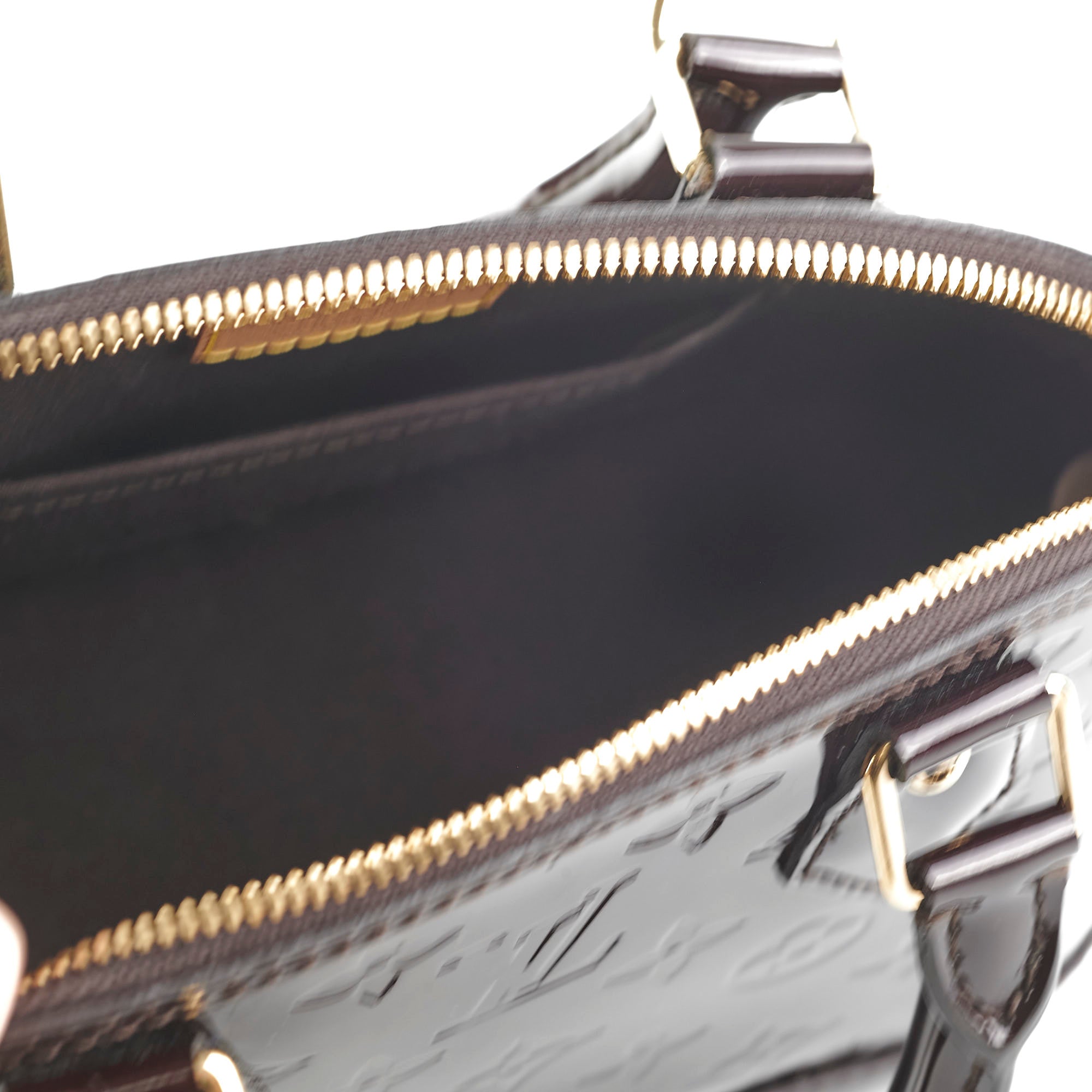Louis Vuitton Alma BB Amarante Vernis