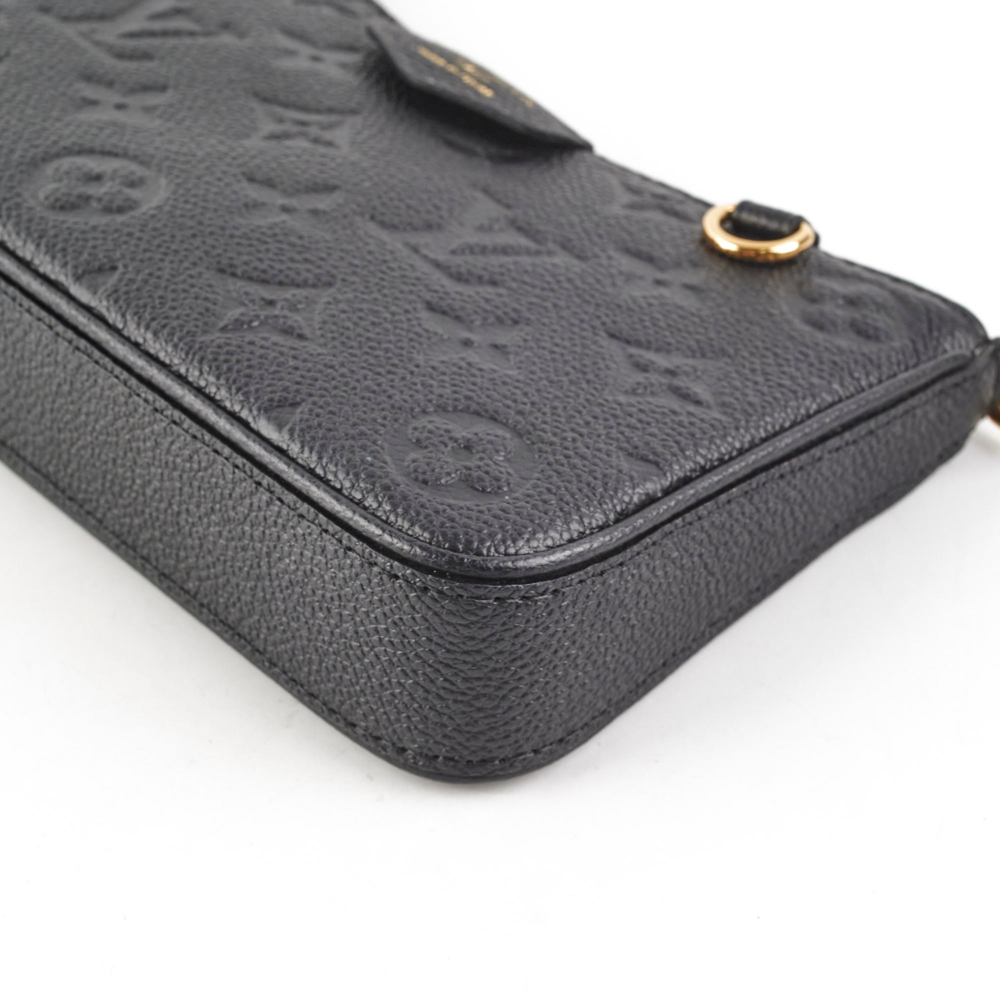 Louis Vuitton Easy Pouch Empriente Black