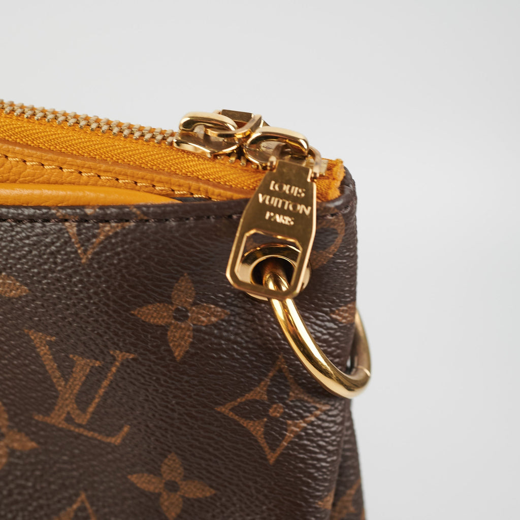 Louis Vuitton Pallas MM Monogram Yellow