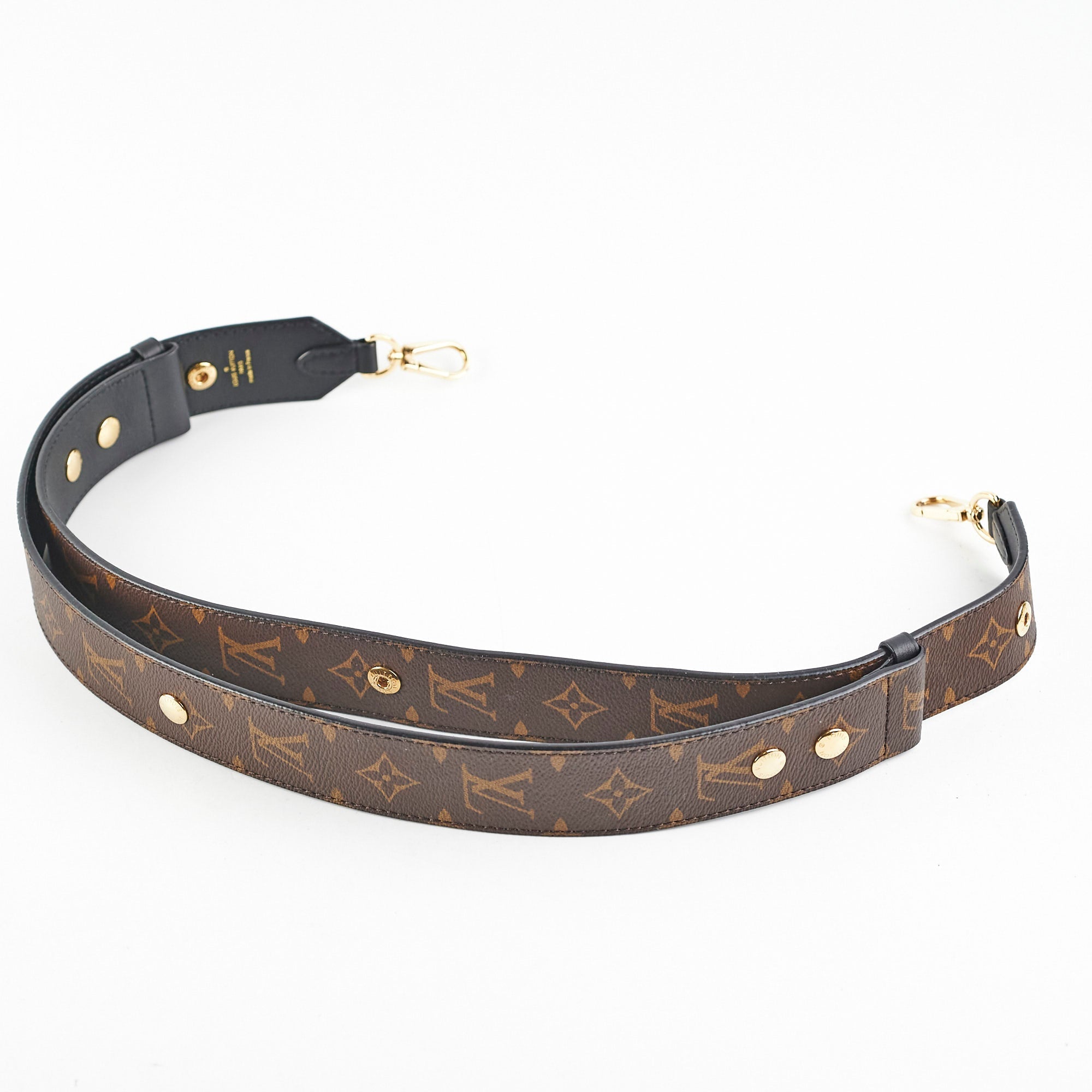 Louis Vuitton Bandouli猫re Regular Monogram Black Strap