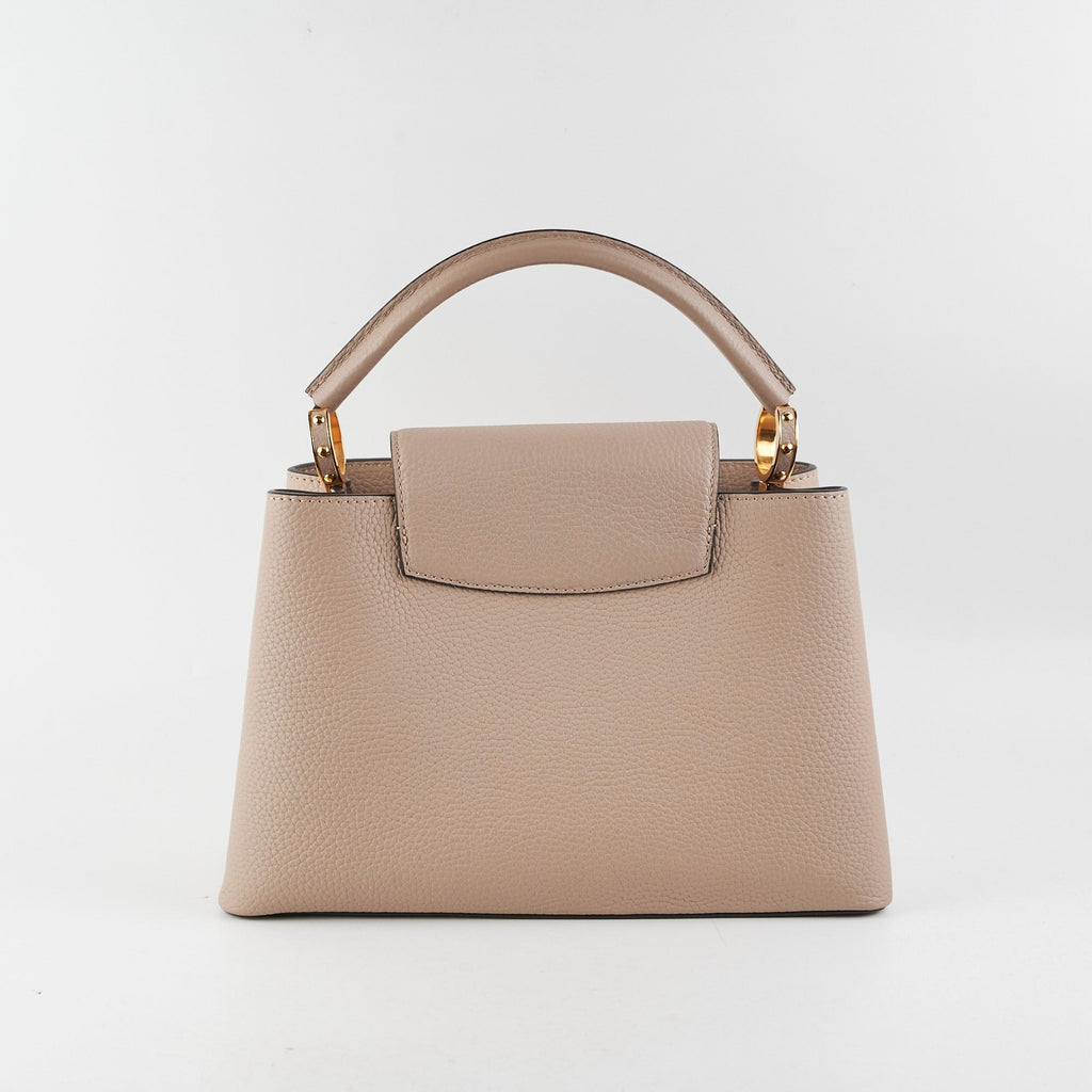 Louis Vuitton Capucines MM Taupe Galet