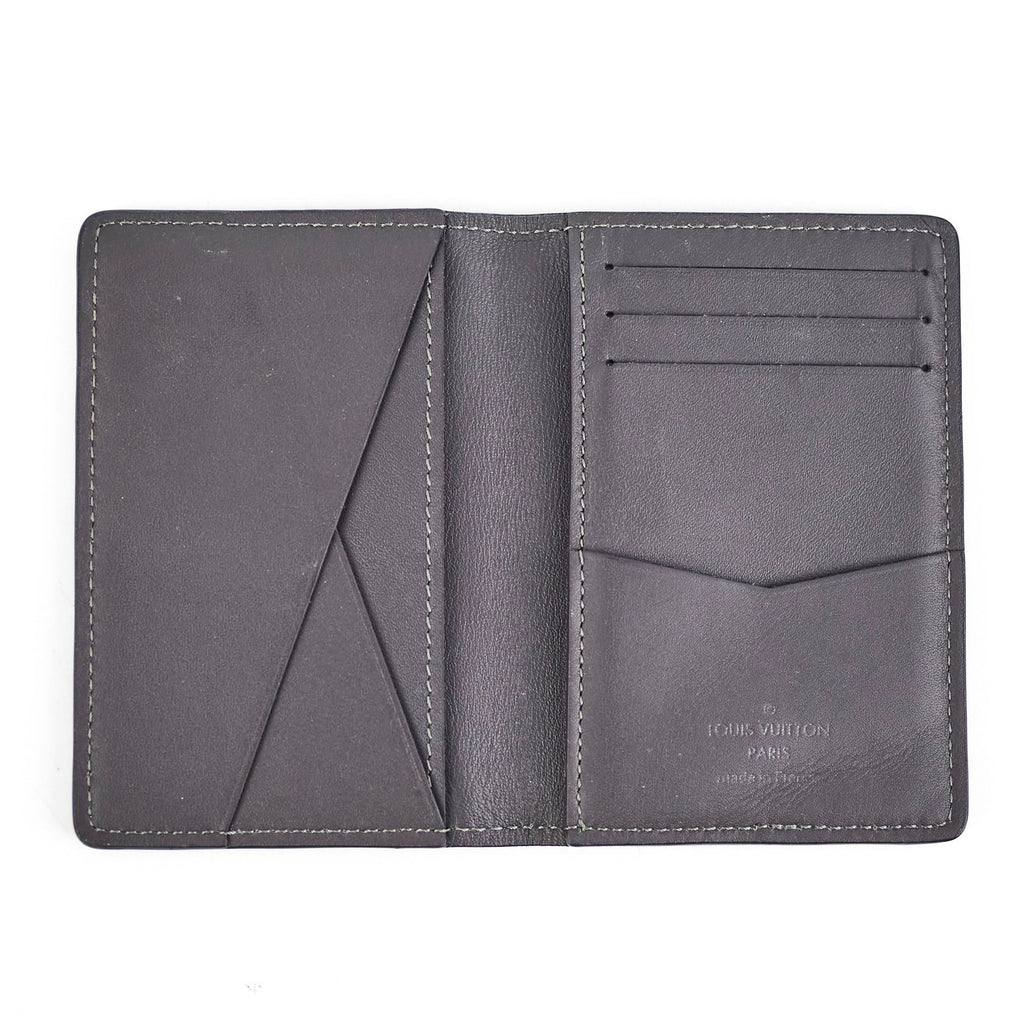 Louis Vuitton Pocket Organizer Wallet Black
