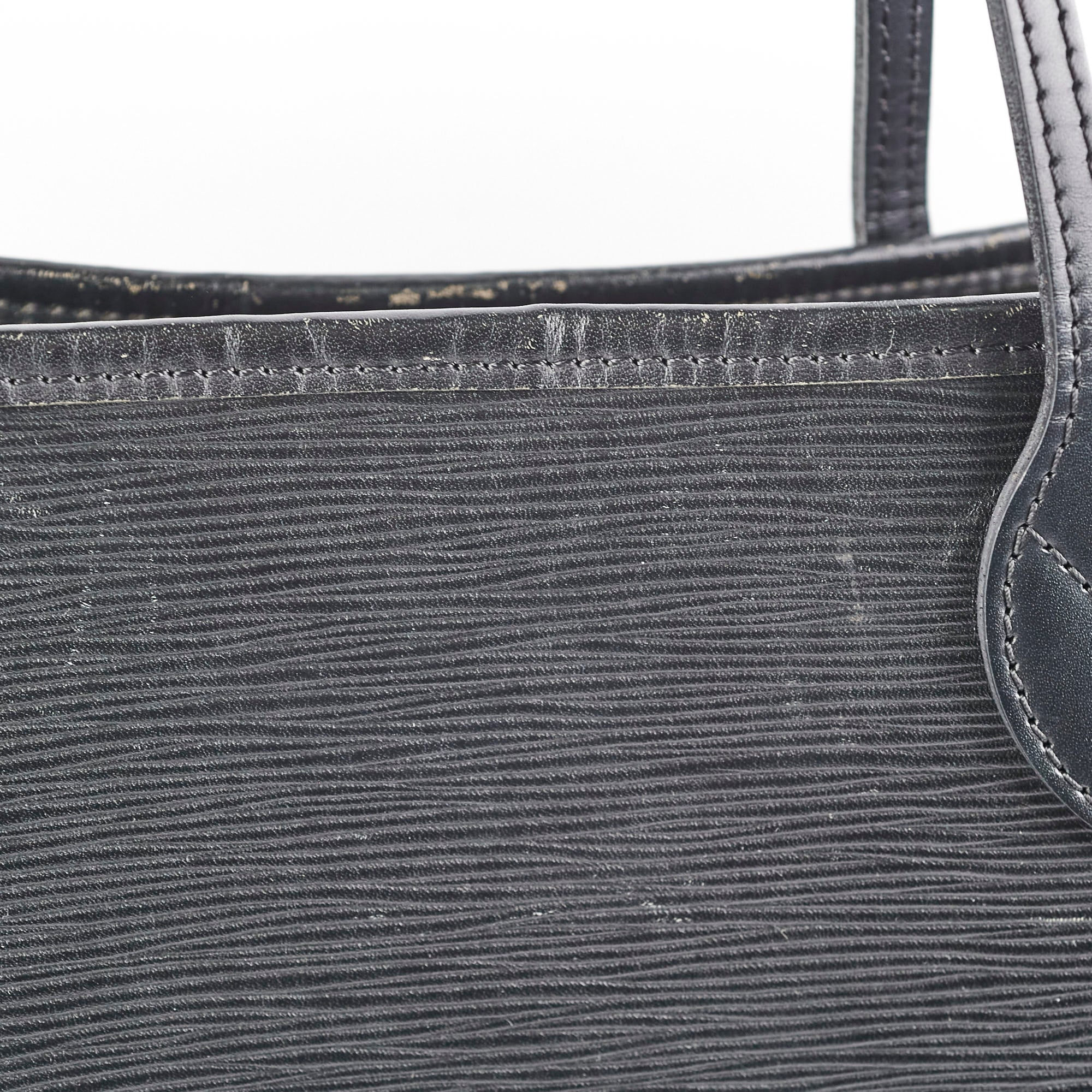 Louis Vuitton Neverfull MM Epi Black