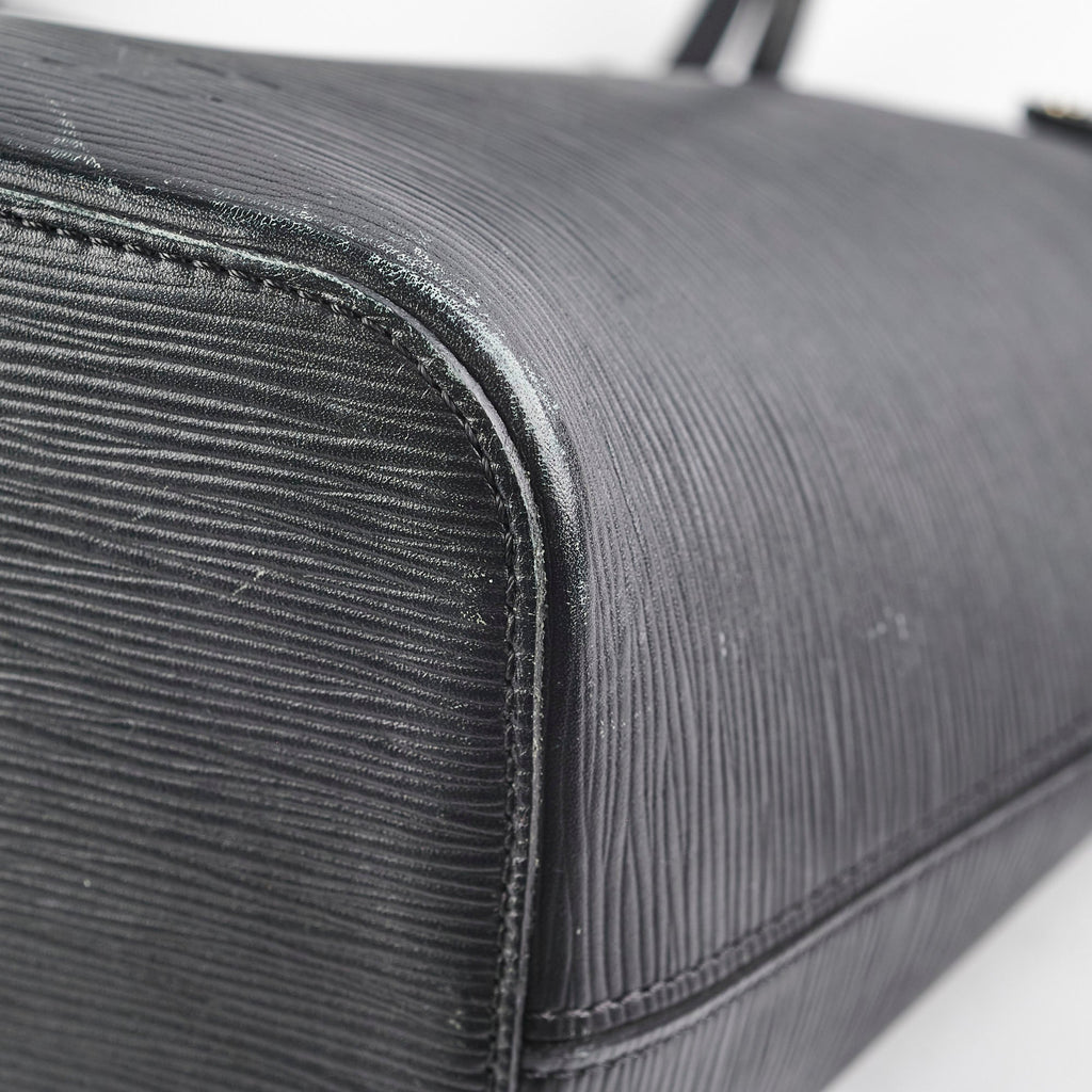 Louis Vuitton Neverfull MM Epi Black